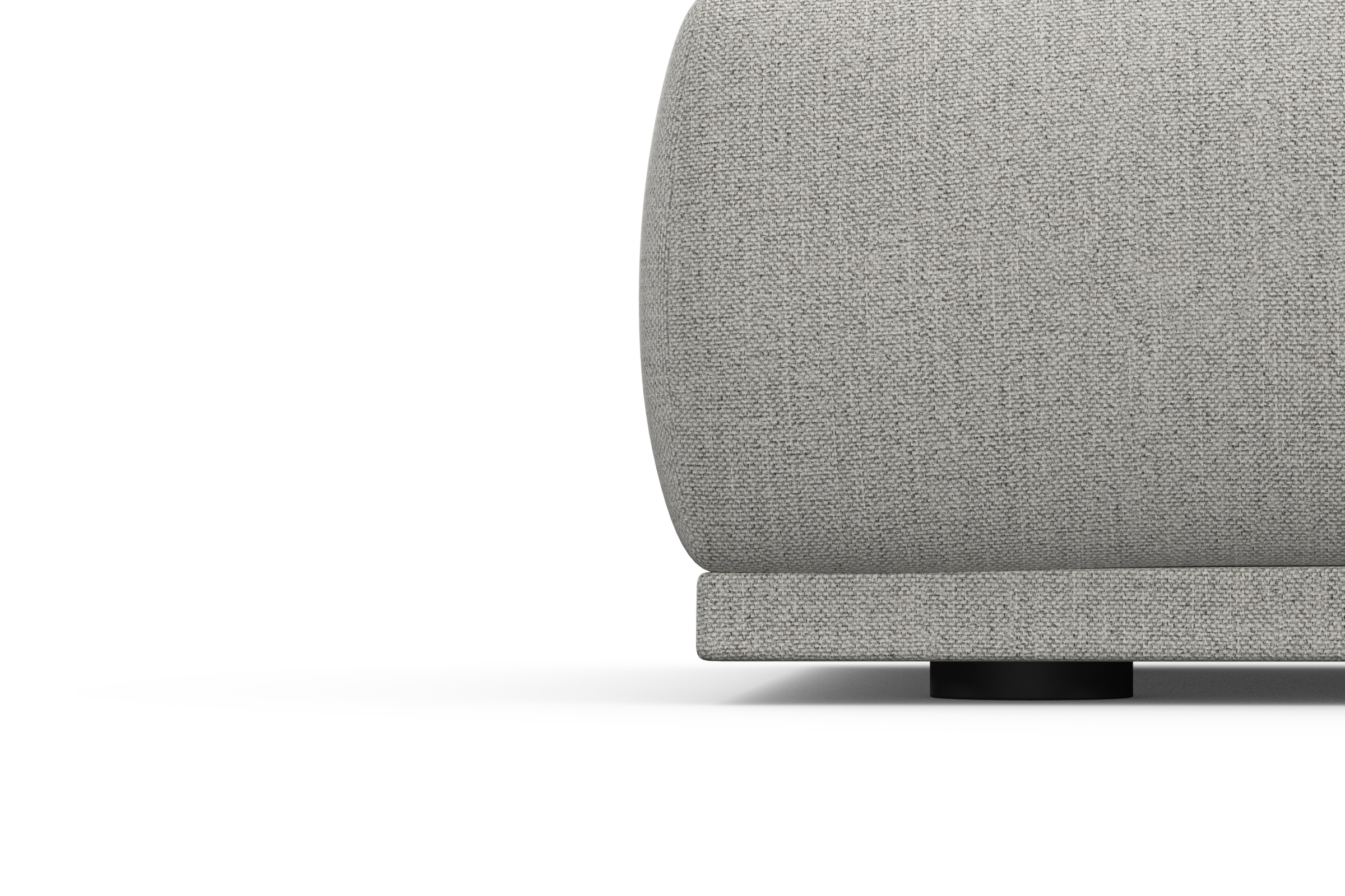 Trendmanufaktur Braga Ottoman Silver 85x42x85cm 3