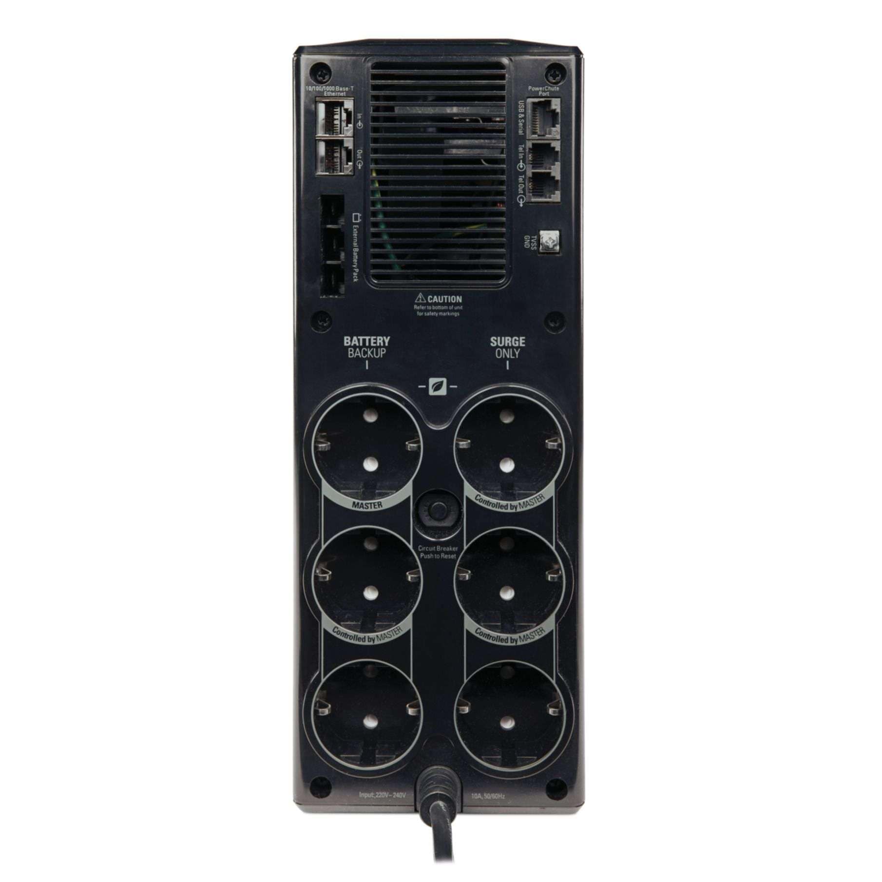APC USV-Anlage »APC Back-UPS PRO BR1500G-GR - USV, 1500VA, 6x Steckdose, USB, erweiter«