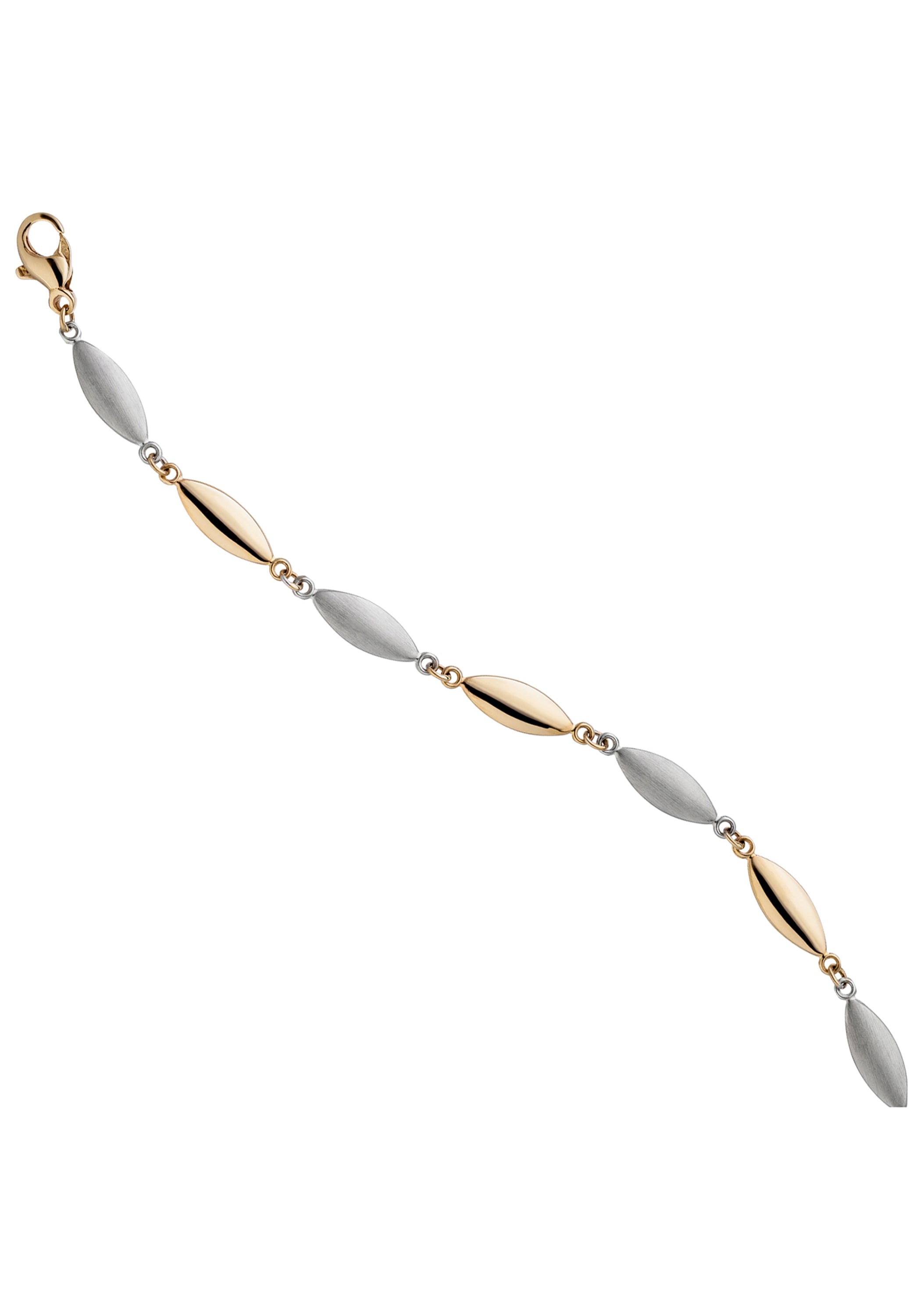 JOBO Goldarmband, 585 Gold bicolor