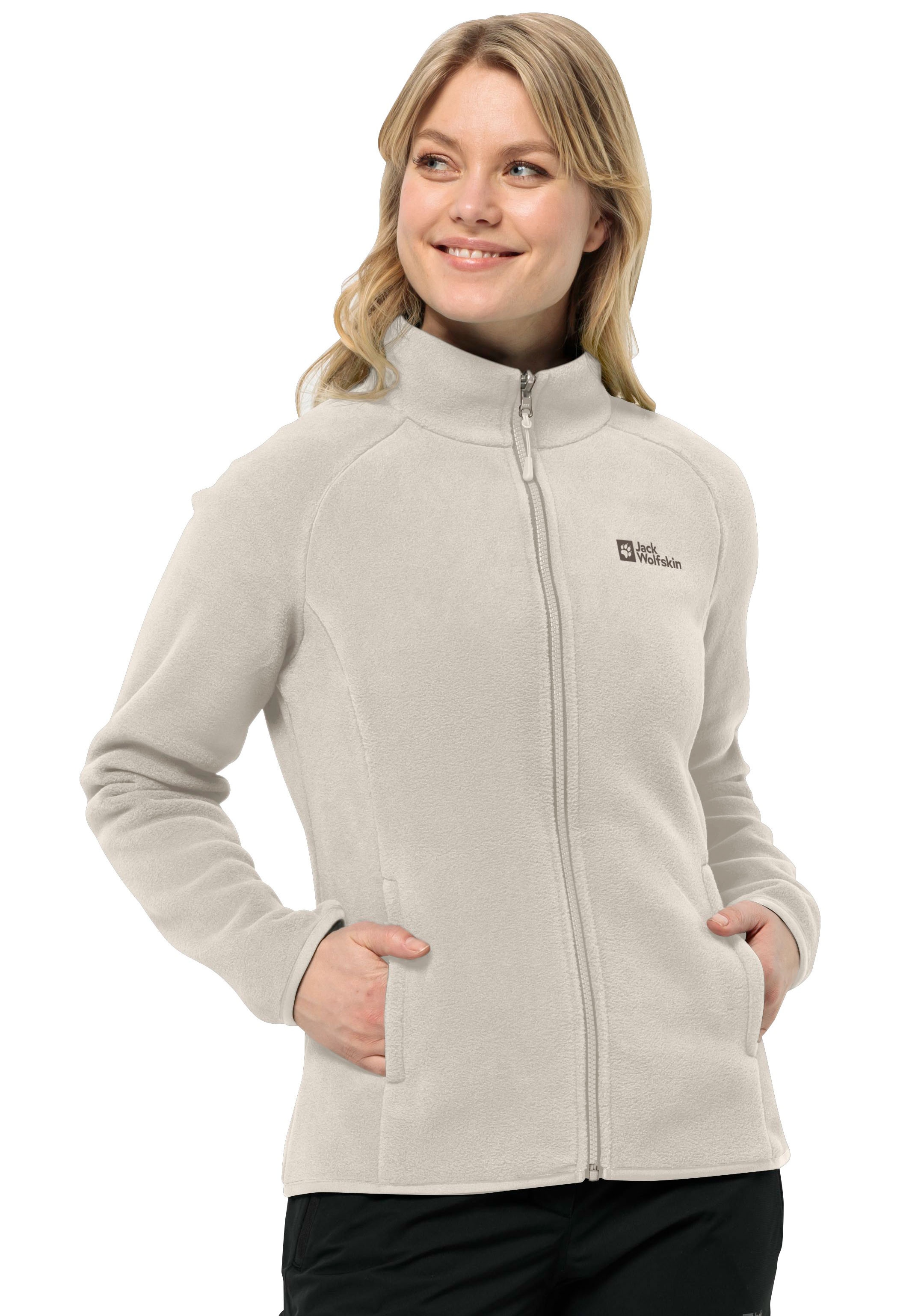 Jack Wolfskin Fleecejacke "MOONRISE FZ W", Atmungsaktiv, leicht, Übergangsj günstig online kaufen