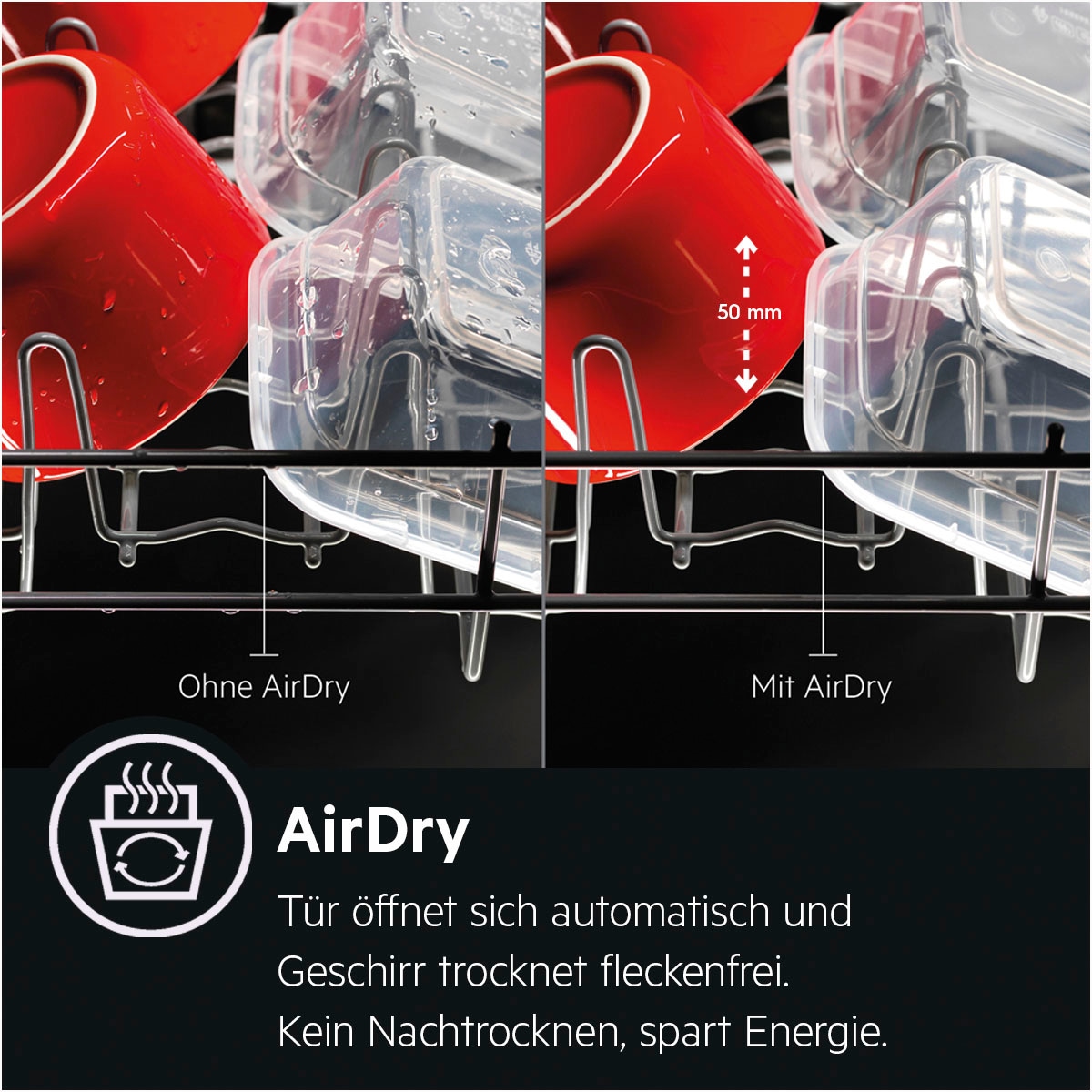 AEG teilintegrierbarer Geschirrspüler »FEE6491AZM 911524160«, 6000, FEE6491AZM 911524160, 14 Maßgedecke