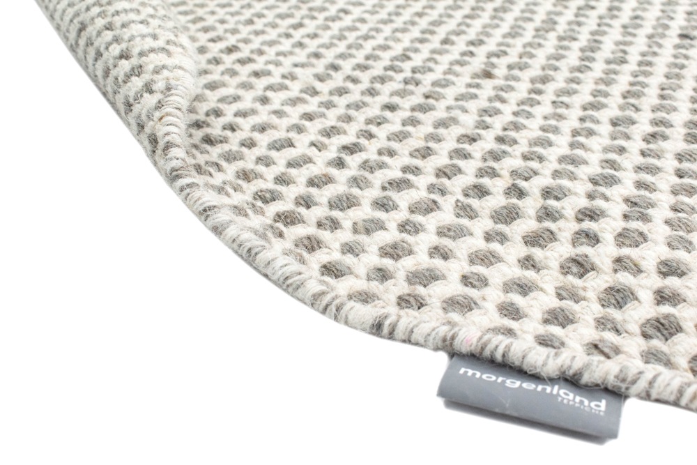 morgenland Wollteppich »Bohemian - Kelim Teppich - Trendy«, rund, 0,4 mm Höhe, Flachgewebe