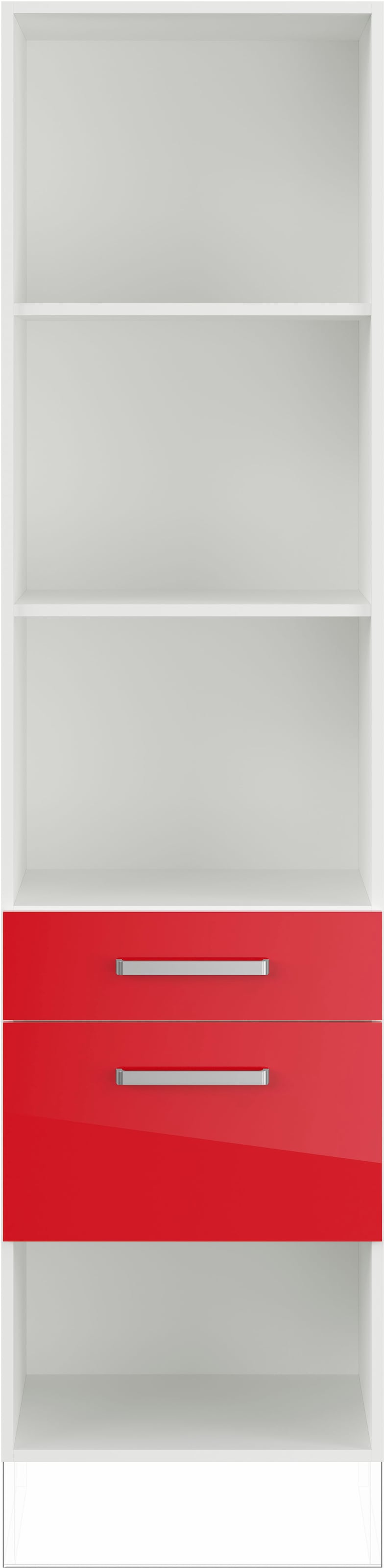 IMPULS KÜCHEN Seitenschrank »"Turin", Breite/Höhe: 50/190,7 cm, mit Soft-Close«, vormontiert, mit Schubkasten, mit Auszug, mit verstellbaren Fachböden