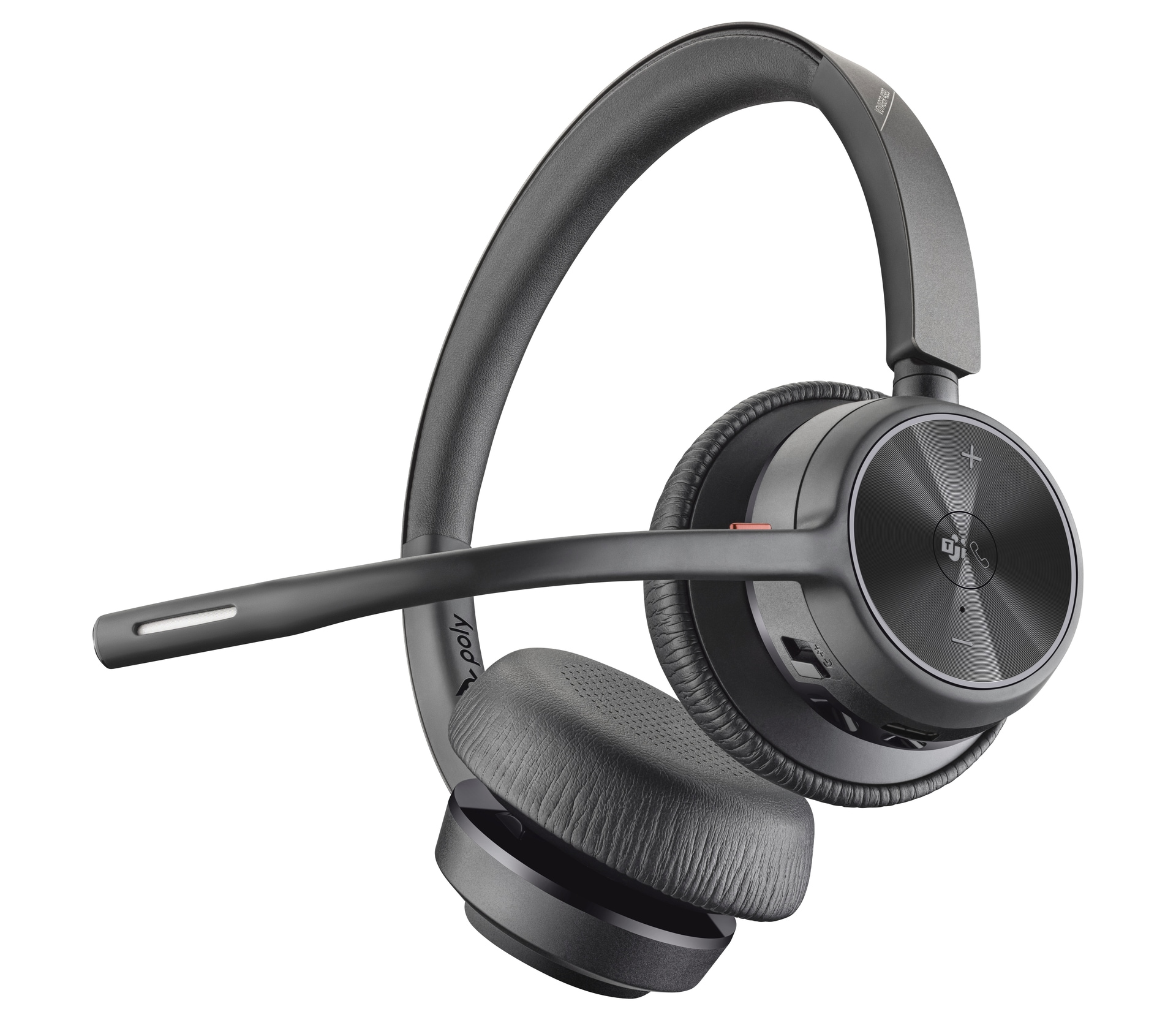 Poly Wireless-Headset »BT Headset Voyager 4320 USB-A/C Teams«, Bluetooth, Noise-Cancelling, Noise-Cancelling