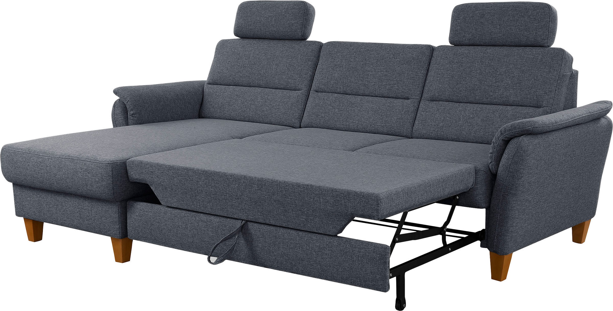 Home affaire Ecksofa »Palmera L-Form«, Federkern, wahlweise mit Bettfunktion und mit/ohne Bettkasten