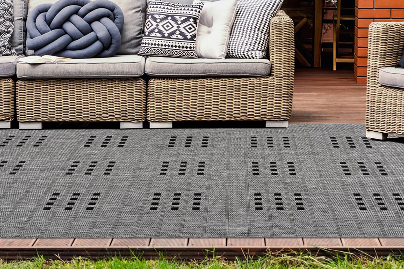 LALEE Teppich »Sunset 606«, rechteckig, 5 mm Höhe, In- und Outdoor geeignet, Wohnzimmer