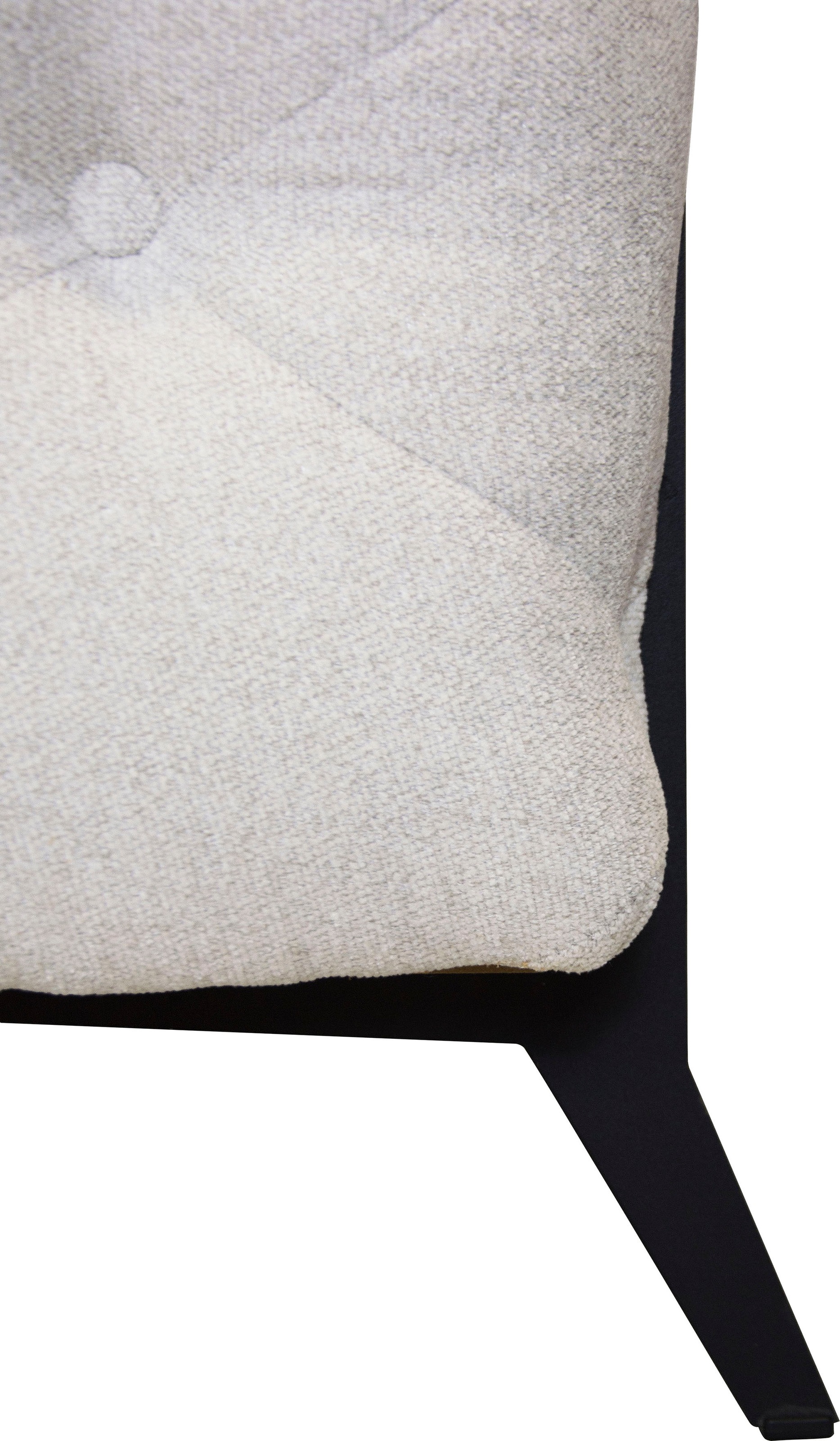 Leonique Chesterfield-Sofa »Amaury L-Form«, großes Ecksofa, Chesterfield-Optik, Breite 323 cm, Fußfarbe wählbar