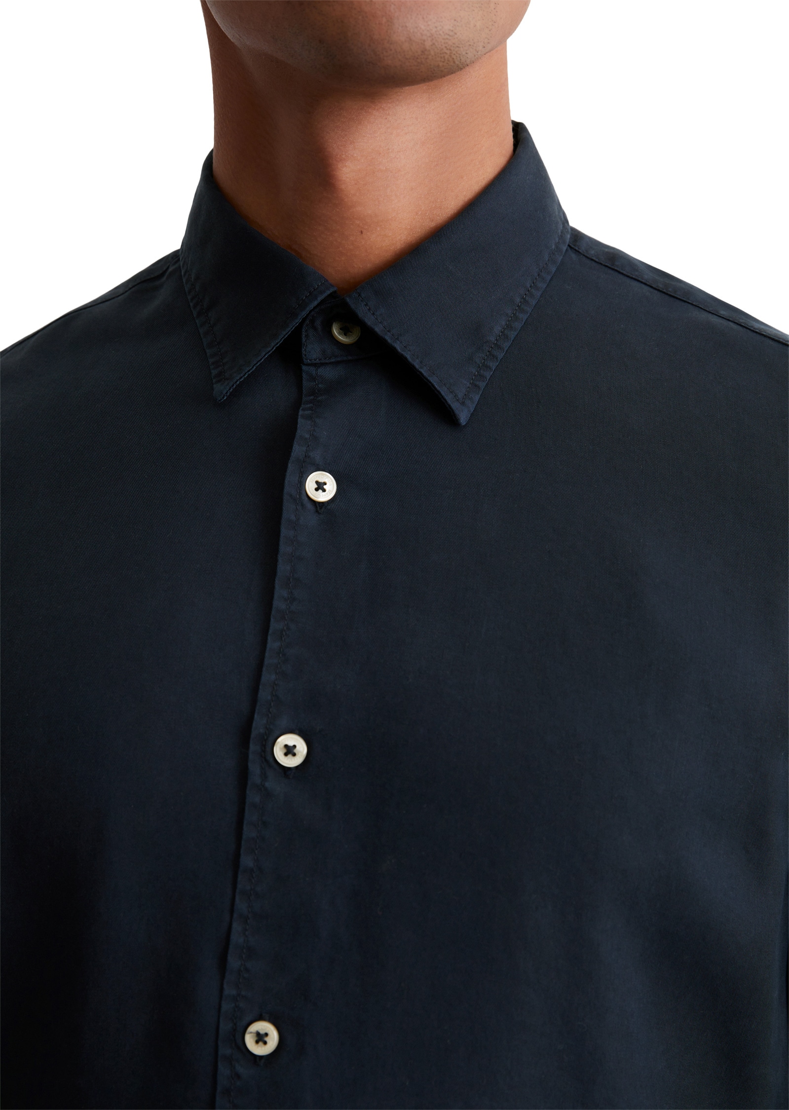 Marc O'Polo Langarmhemd »aus softem TENCEL™ Lyocell«