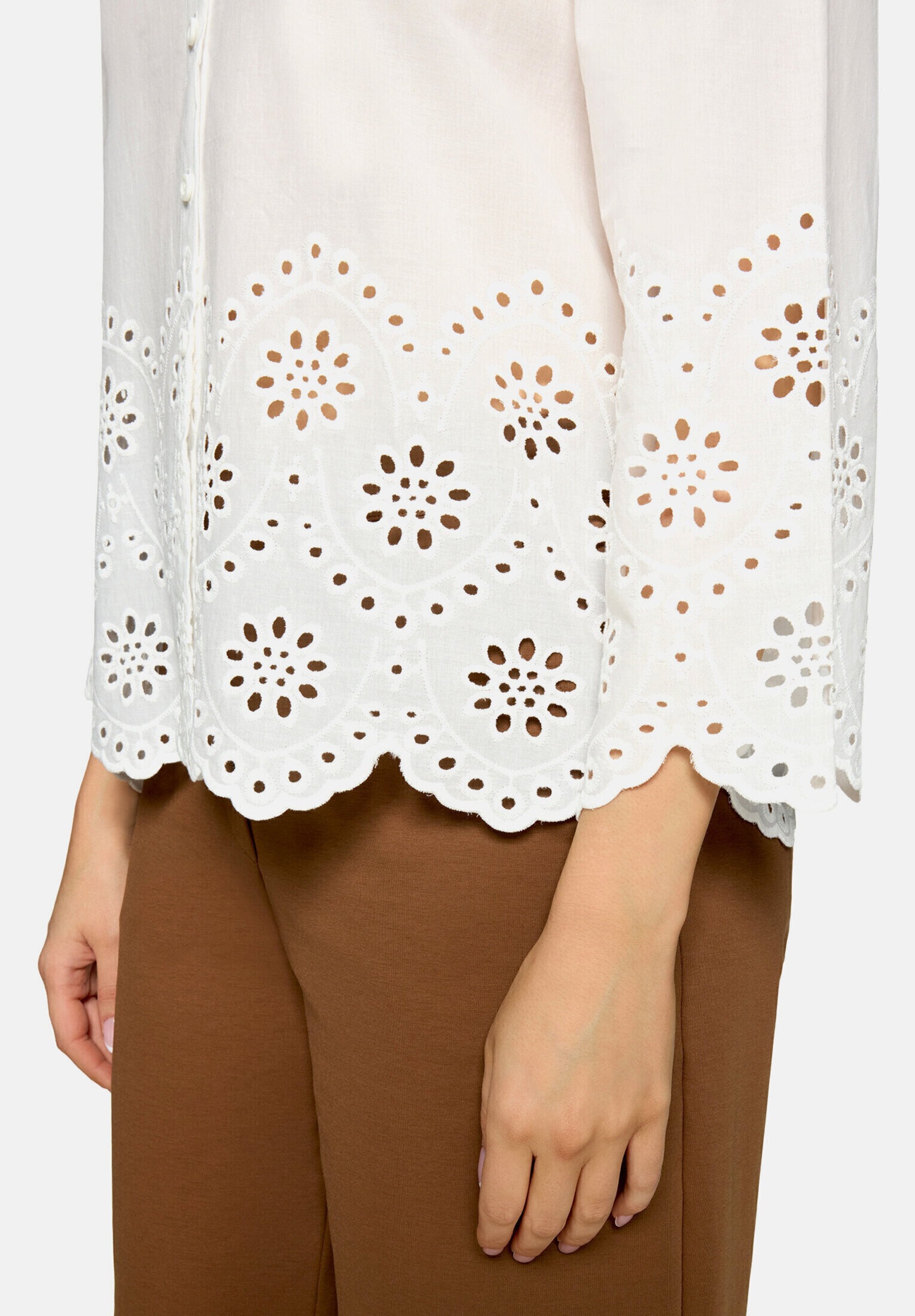 Betty Barclay Spitzenbluse »Damen mit Schmuckkanten«