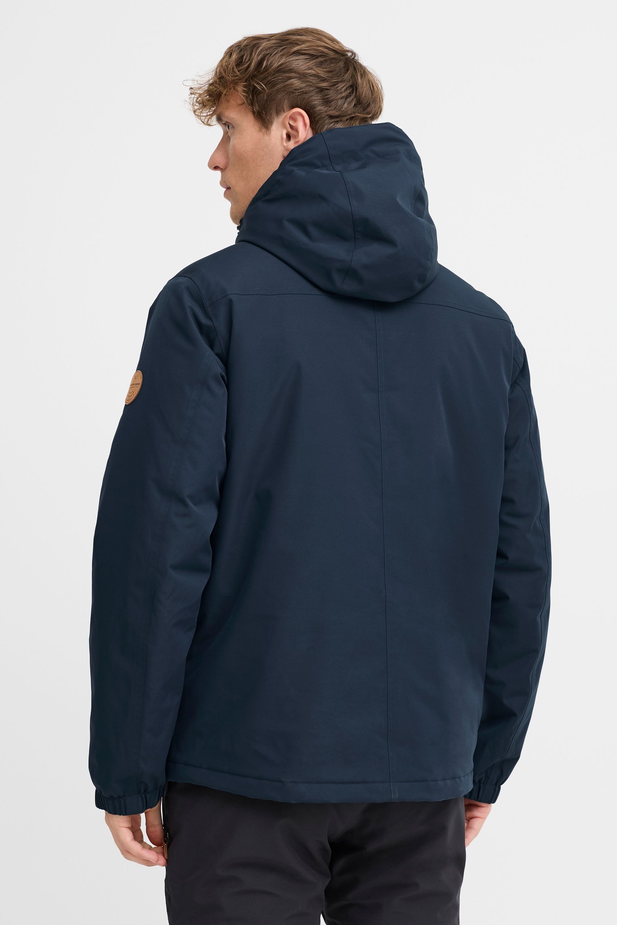 Winterjacke NORTH BEND "Winterjacke NBKeno M", Herren, Gr. XL, blau (navy blazer), Obermaterial: 100% Polyester PES., unifarben, Jacken Winterjacke 3