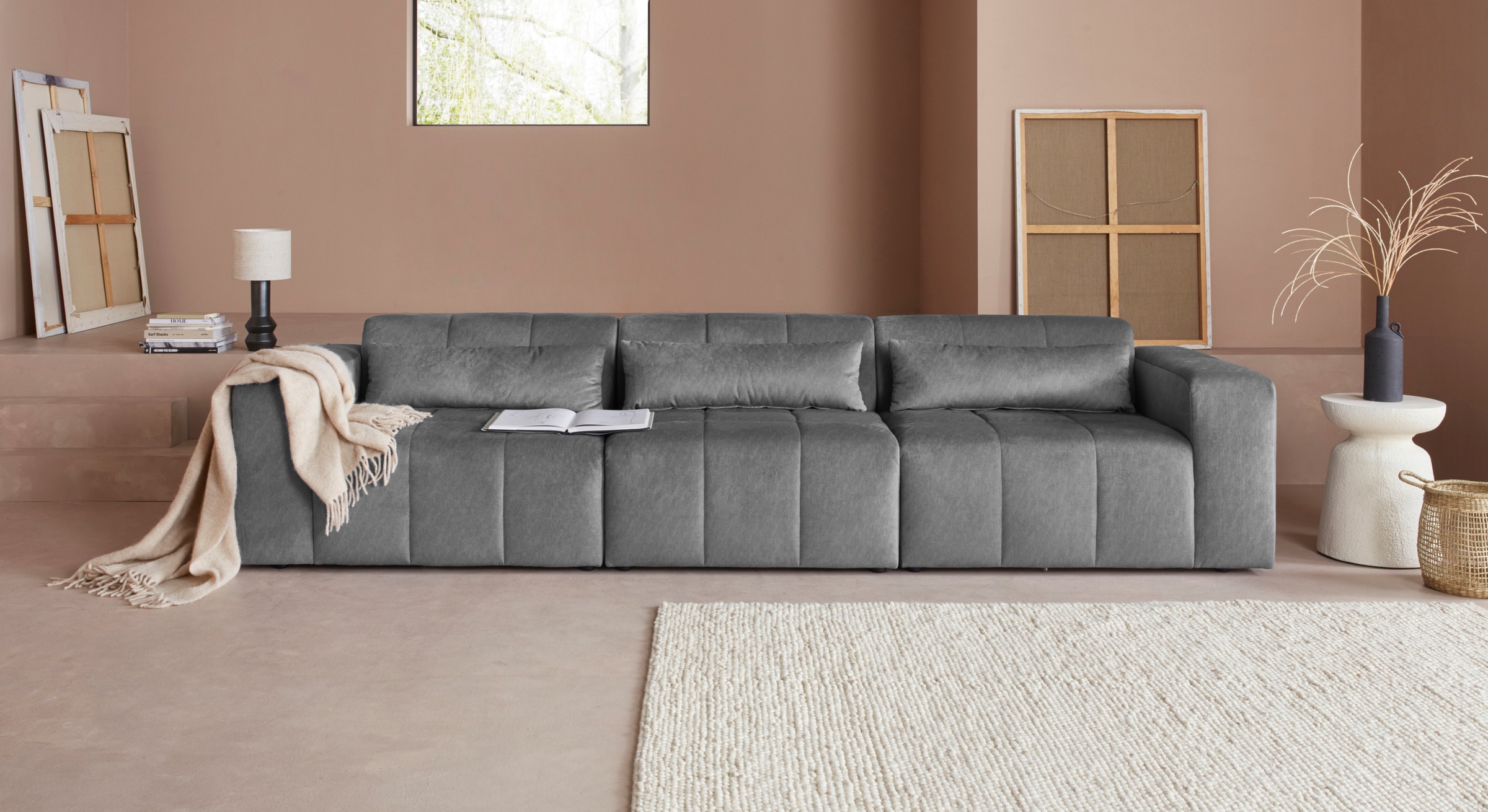 LeGer Home by Lena Gercke Ecksofa "Maileen L-Form", Modulsofa, bestehend au günstig online kaufen