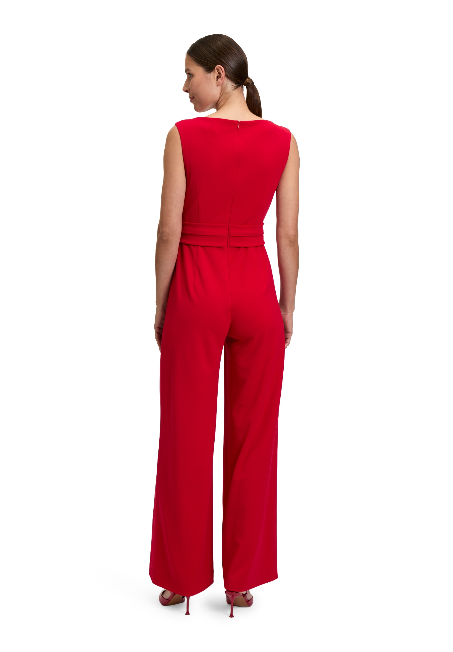 Vera Mont Overall »Vera Mont Jumpsuit mit weitem Bein«, (1 tlg.), Bunddetail