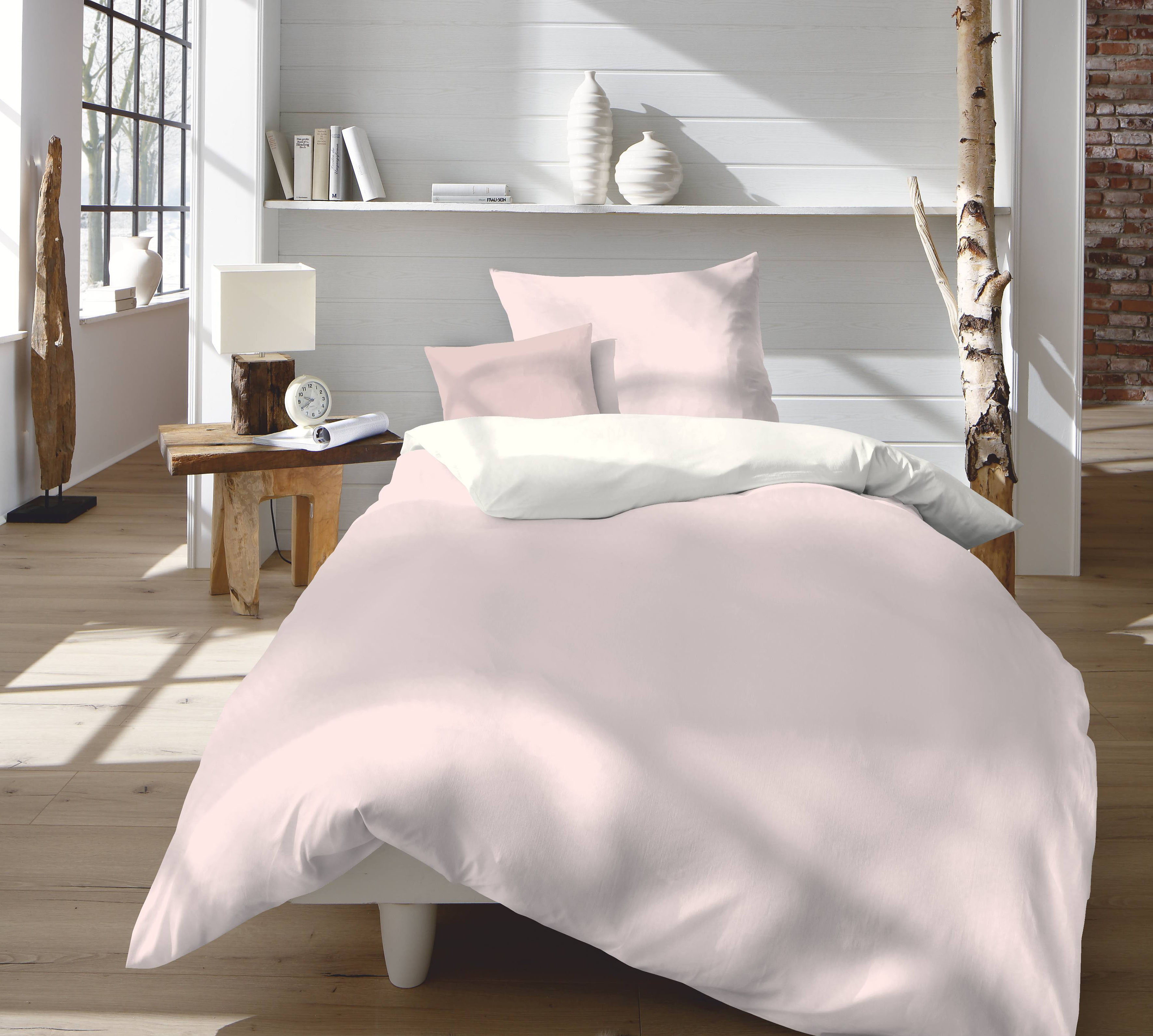 fleuresse "Provence W" 3 Stk. 50% Baumwolle, 50% Leinen, in Gr. 135x200, 155x220, 200x200cm