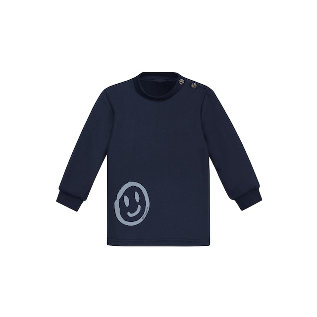 Trigema Sweatshirt »TRIGEMA Sweatshirt mit Smiley-Print« online bestellen |  BAUR