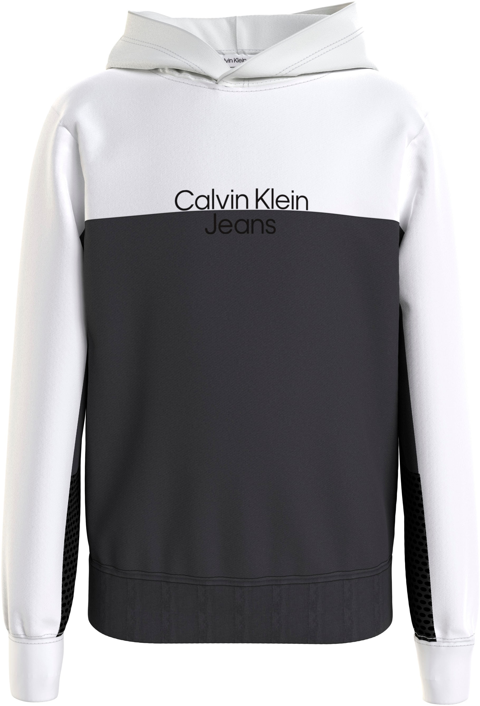 Calvin Klein Jeans HOODIE«, »TERRY bestellen | Sweatshirt Kapuze BAUR COLOR BLOCK mit REG