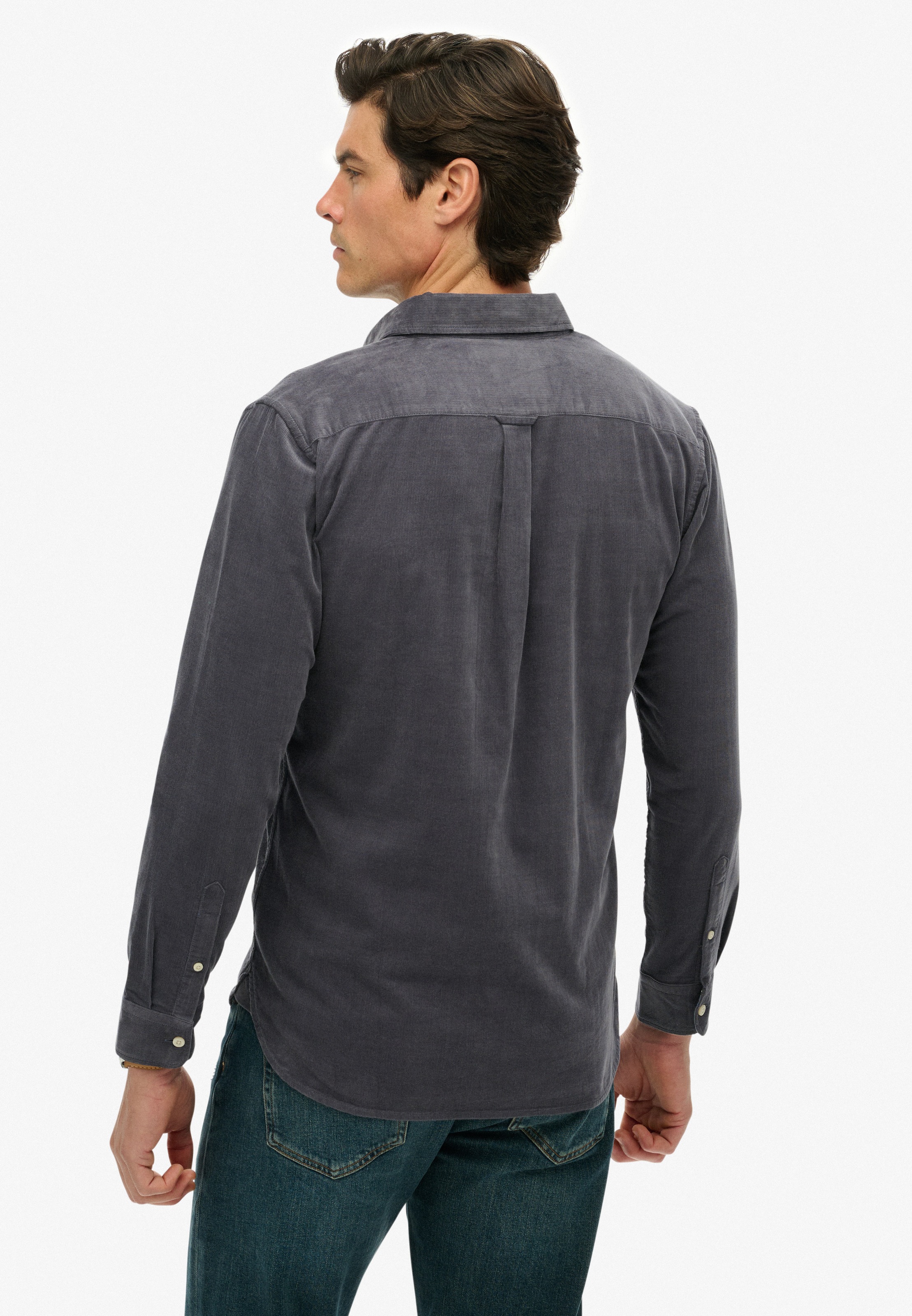 Superdry Langarmhemd "CLASSIC NEEDLE CORD SHIRT" günstig online kaufen