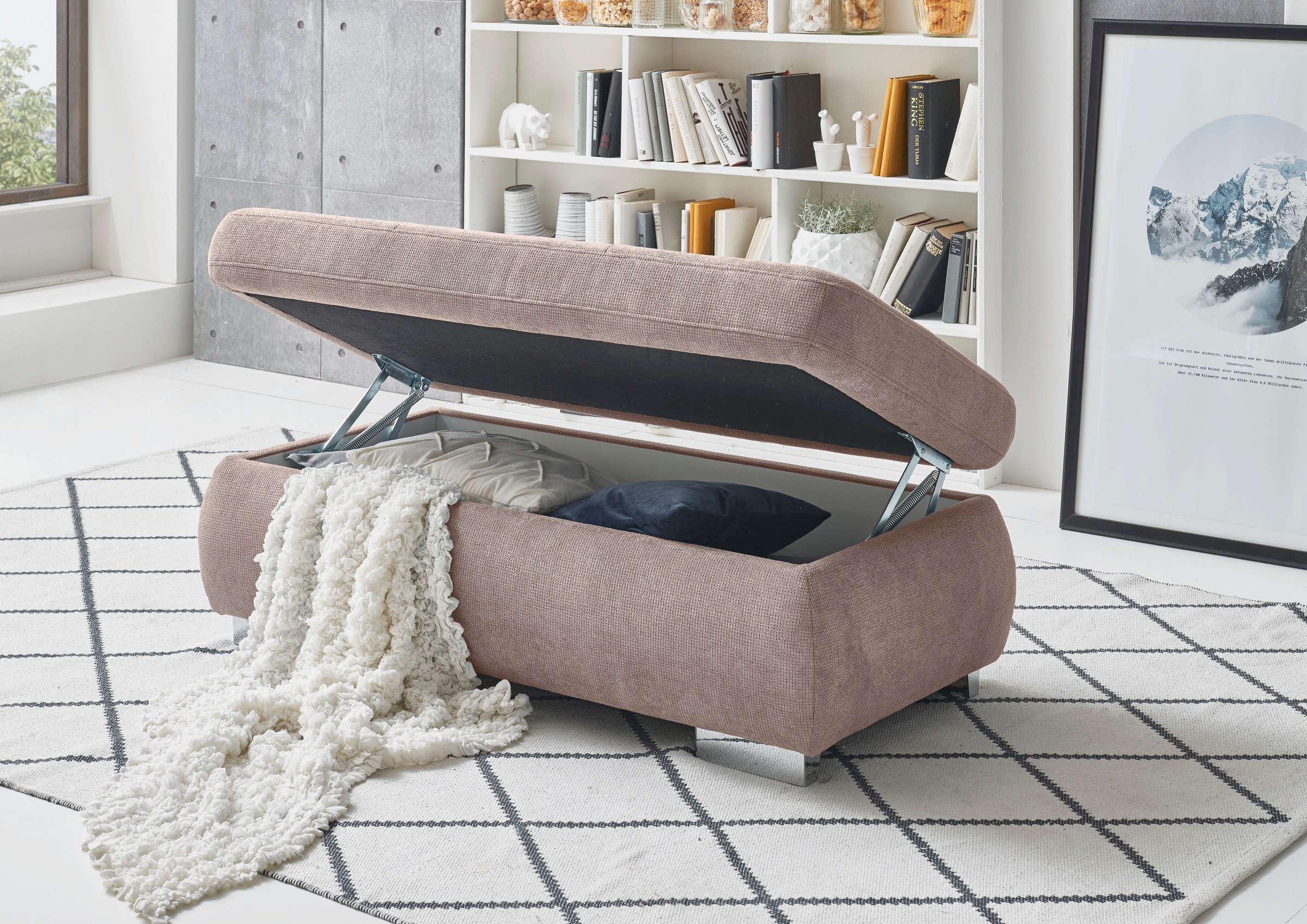 Die PlanBar Hocker »MP-IN16037« mit Stauraum
