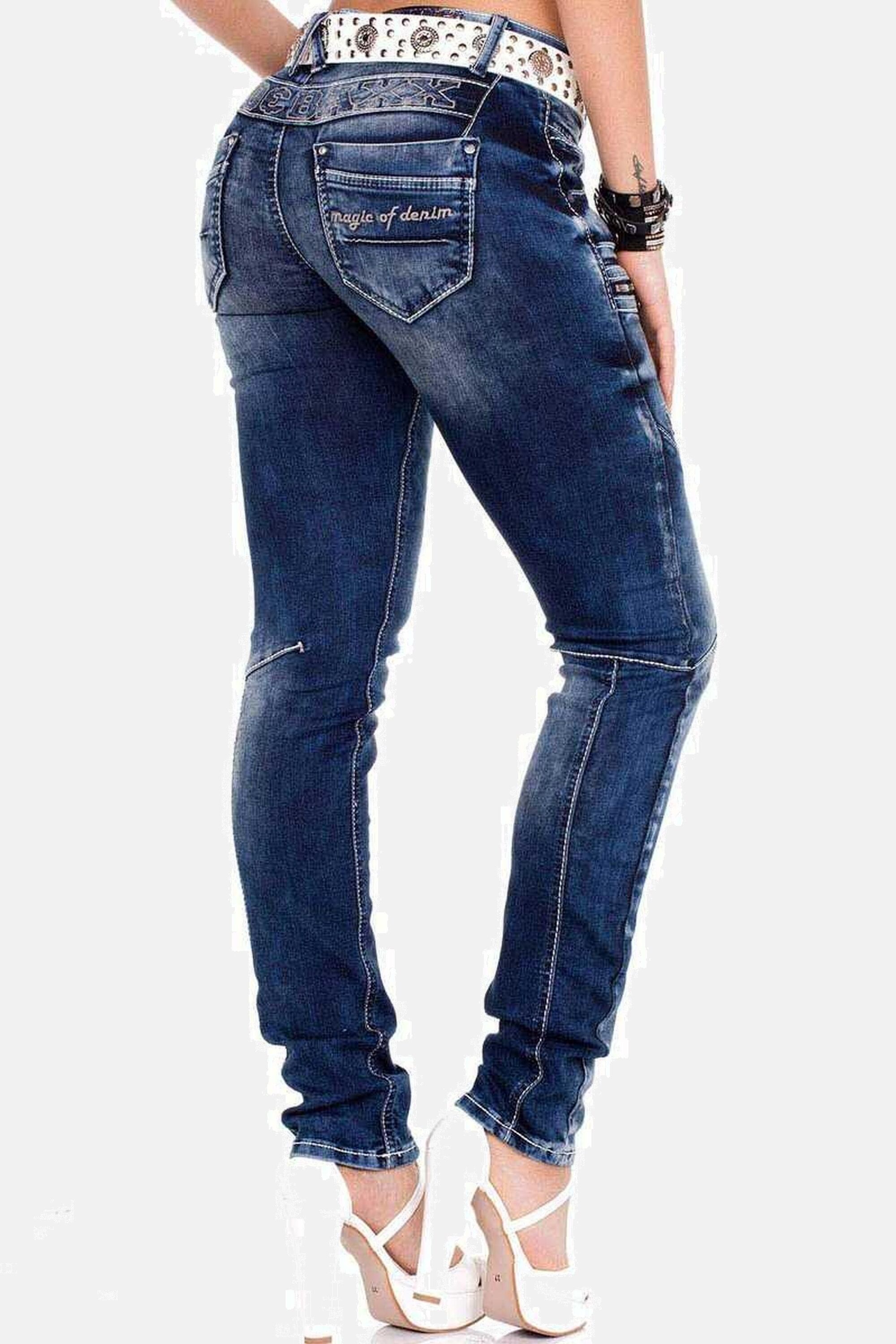 Thumbnail - Cipo & Baxx Skinny-fit-Jeans "Jeans" in Skinny Fİt, WD200