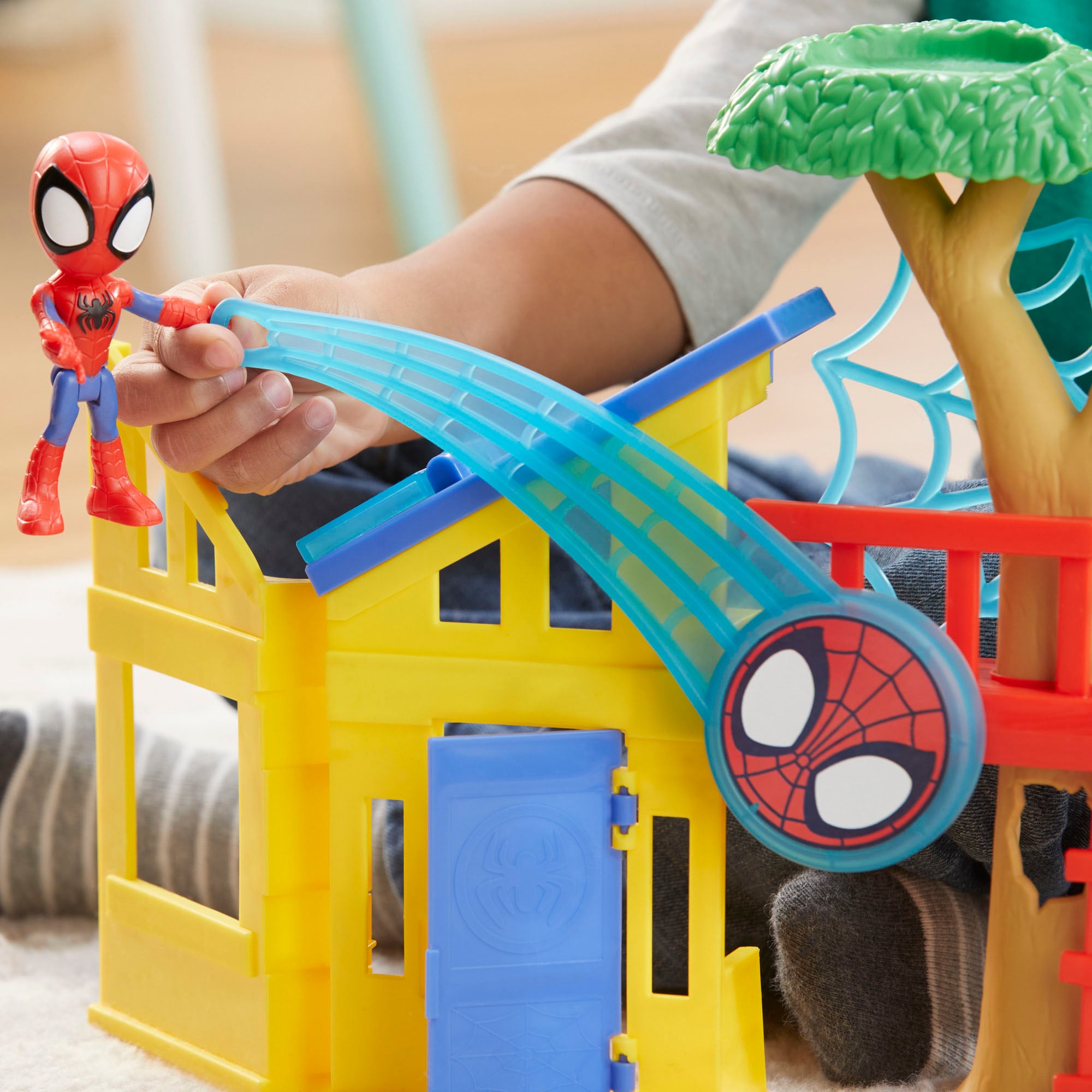 Hasbro Spielwelt »Marvel Spidey und seine Super-Freunde, Spideys Spielplatz«