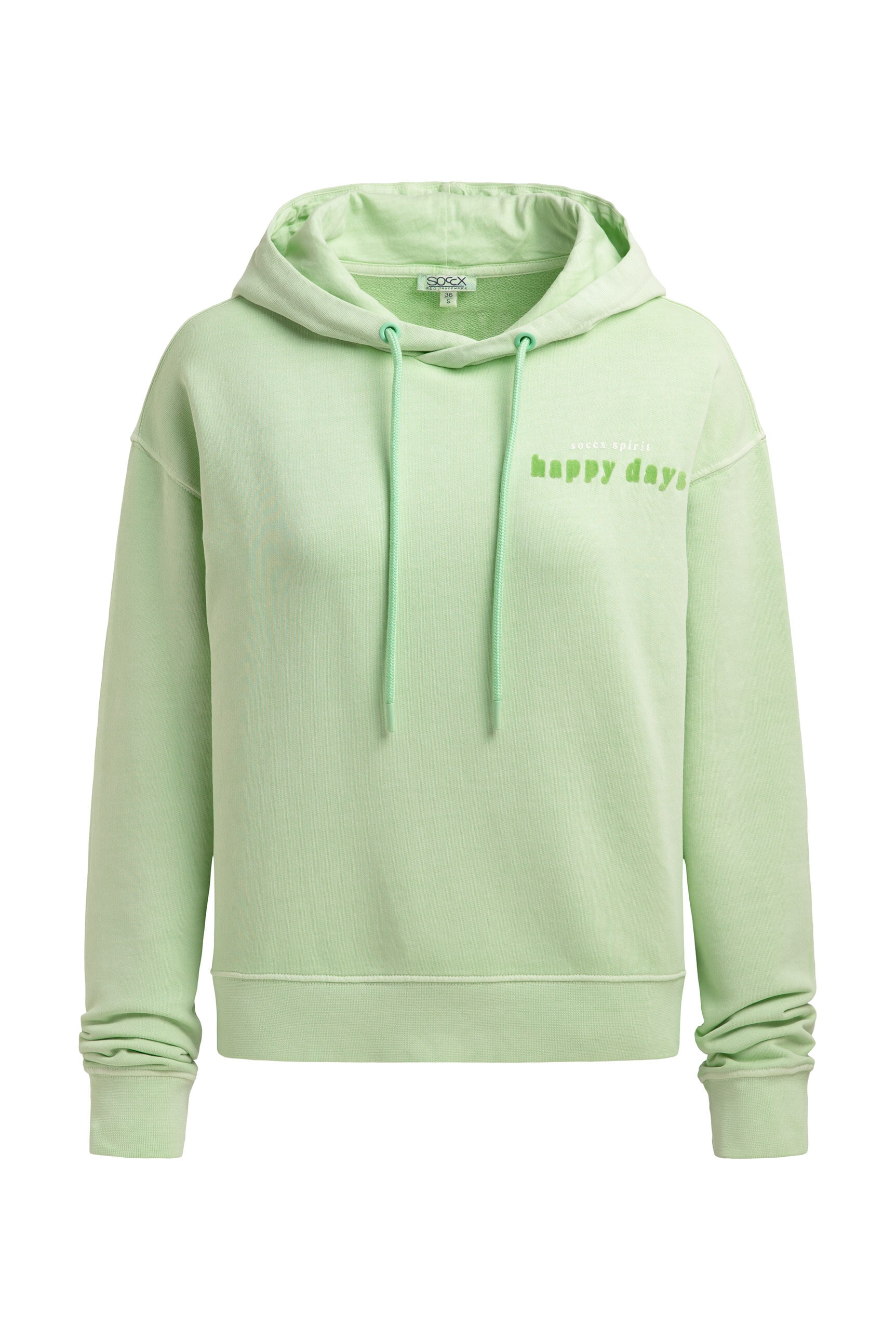 SOCCX Kapuzensweatshirt , mit Rückenprint
