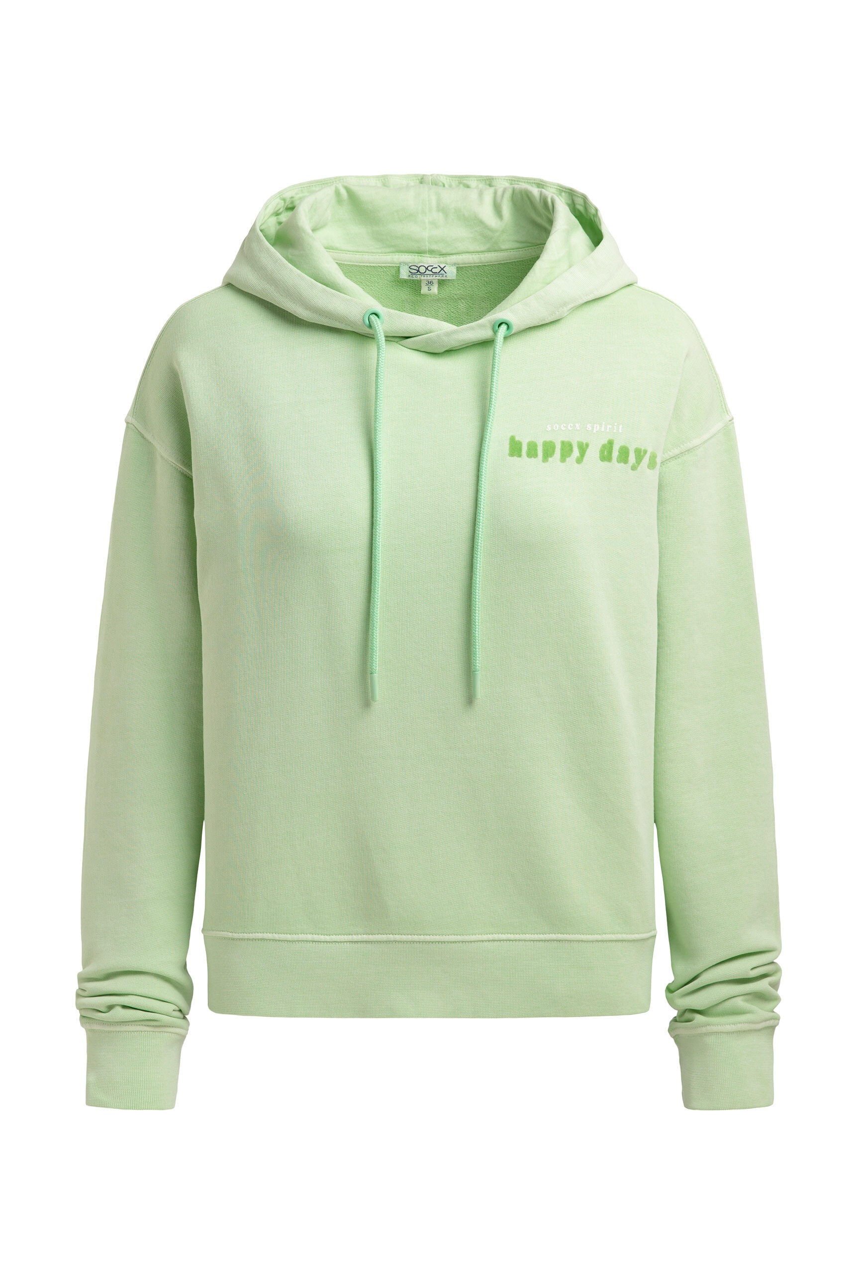 SOCCX Kapuzensweatshirt, mit Rückenprint günstig online kaufen