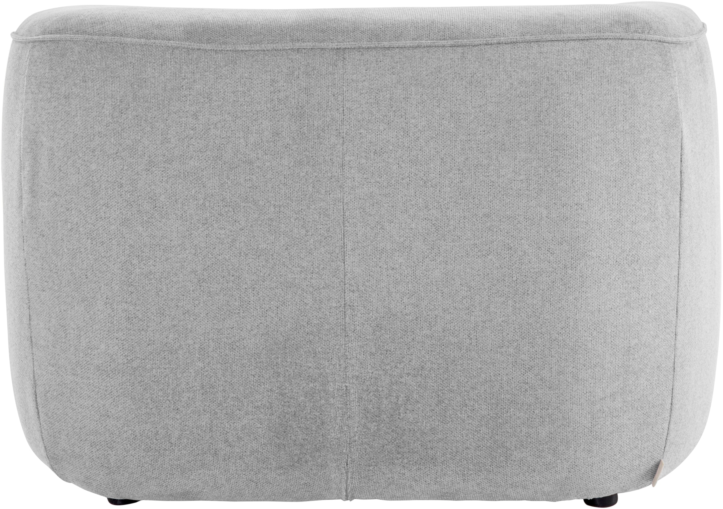 LeGer Home by Lena Gercke Sessel »LYZA Relaxsessel, Loungesessel, Maße B/T/H: 113/95/71 cm«, organische Form, mit Wellenunterfederung, gemütlich und modern