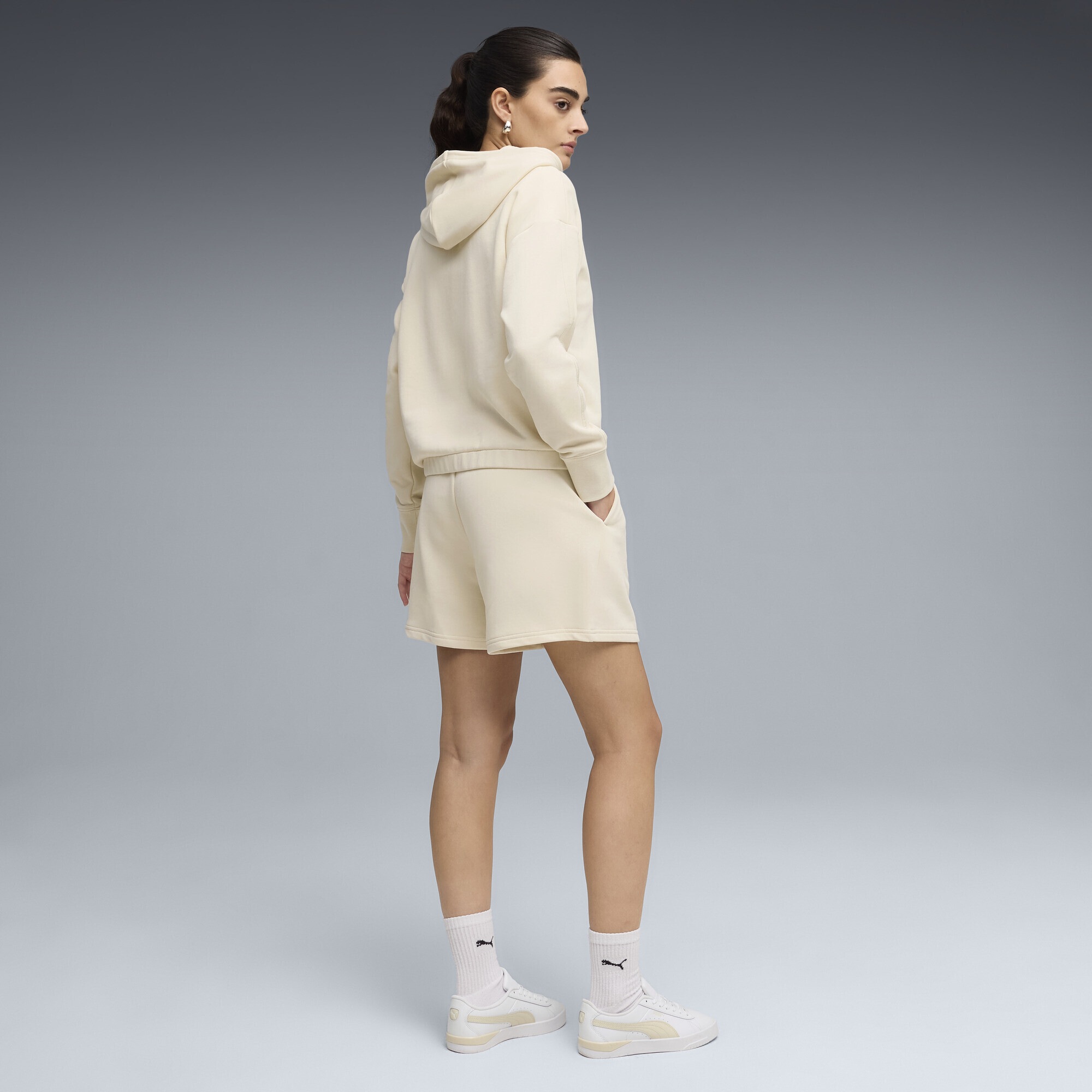 Thumbnail - PUMA Jogginganzug "Relaxed Kurzer Trainingsanzug mit Kapuze Damen"