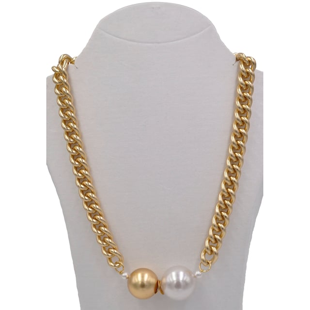 J.Jayz Collier »Chunky Pearl«, Made in Germany - mit Kunststoffperle online  bestellen | BAUR