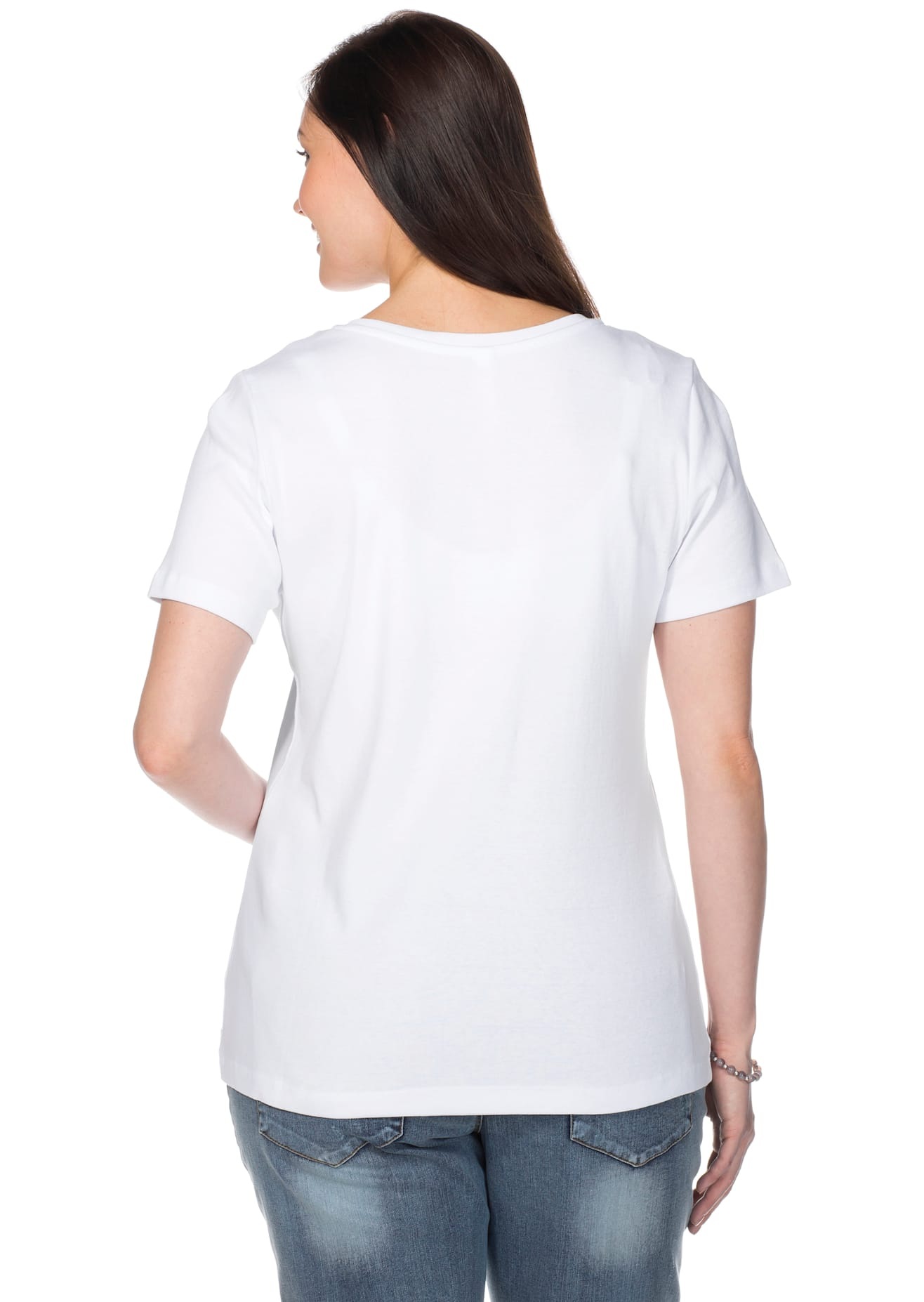 Sheego T-Shirt "T-Shirt", (1 tlg.) günstig online kaufen