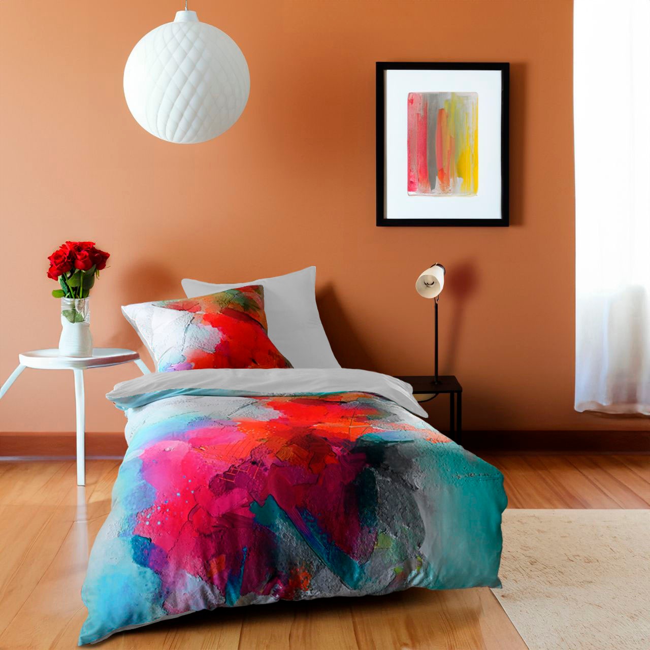 fleuresse Wendebettwäsche "Bed Art S" 3 Stk. tlg. Mako Satin-Wendebettwäsch günstig online kaufen