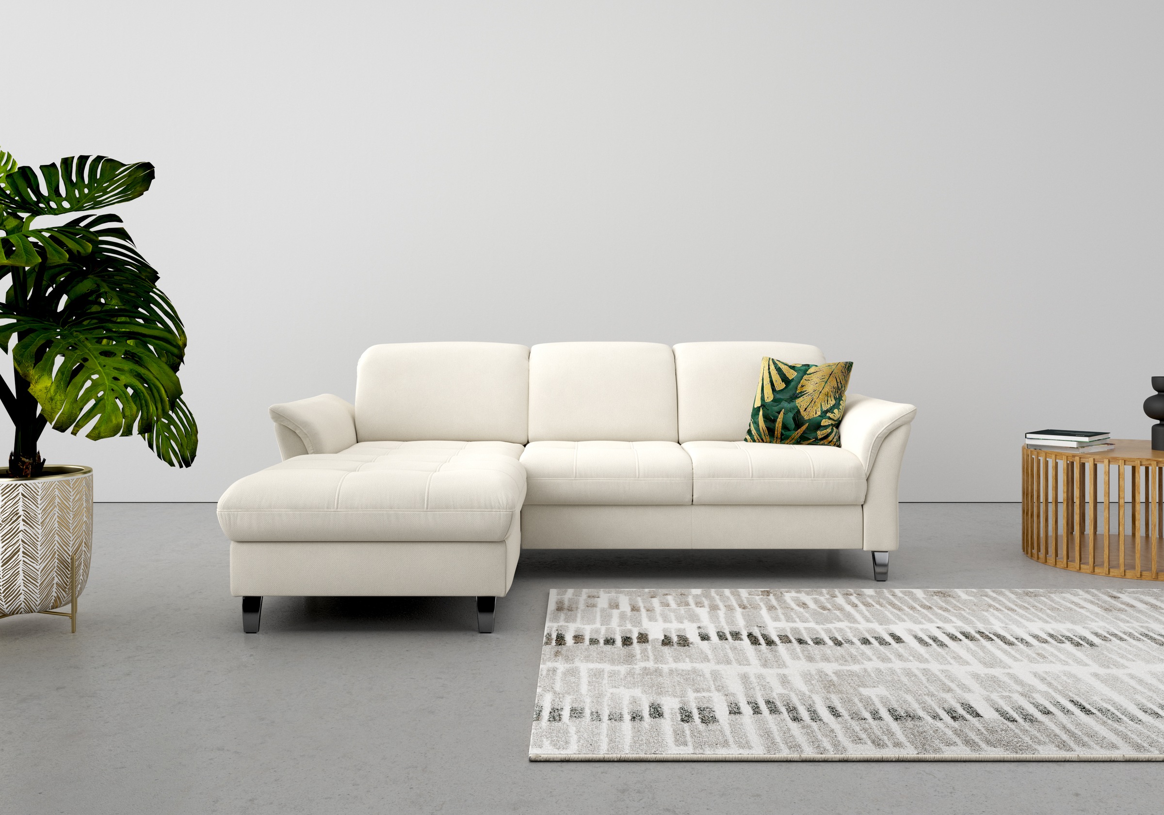 sit&more Ecksofa "Maggiore L-Form", wahlweise mit Kopfteilverstellung, Bett günstig online kaufen