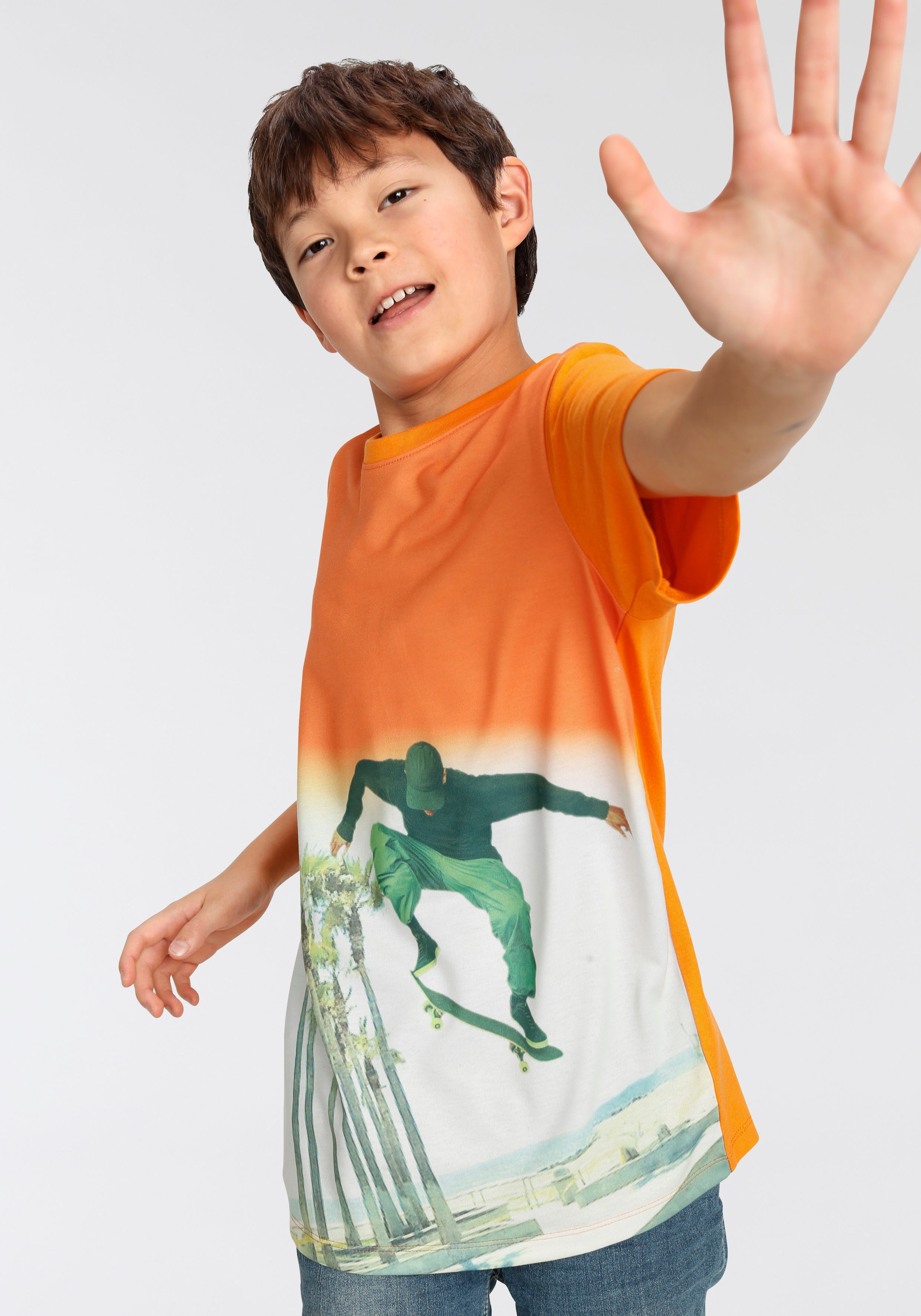 KIDSWORLD T-Shirt Fotodruck | kaufen BAUR »SKATER«, online