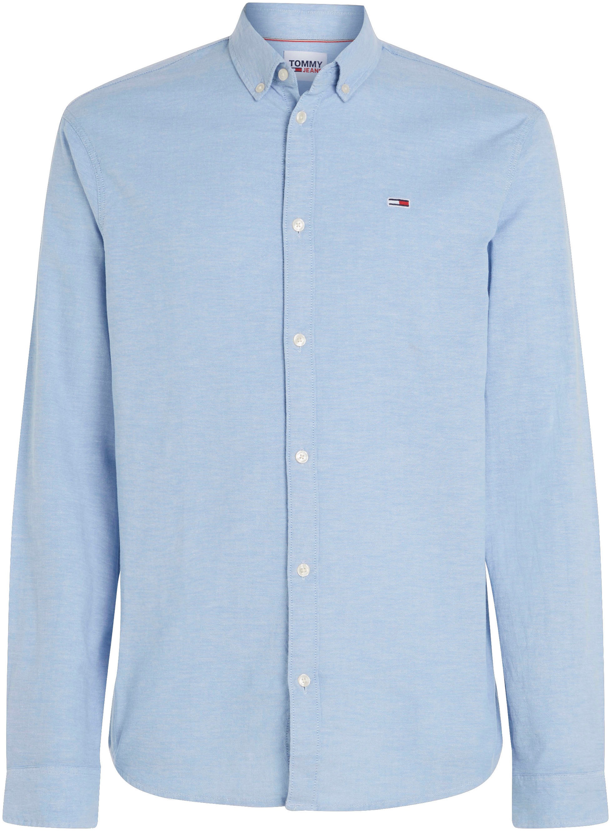Tommy Jeans Chemise à Manches Longues Slim Stretch Oxford Perfume Blue 2XL Homme 4