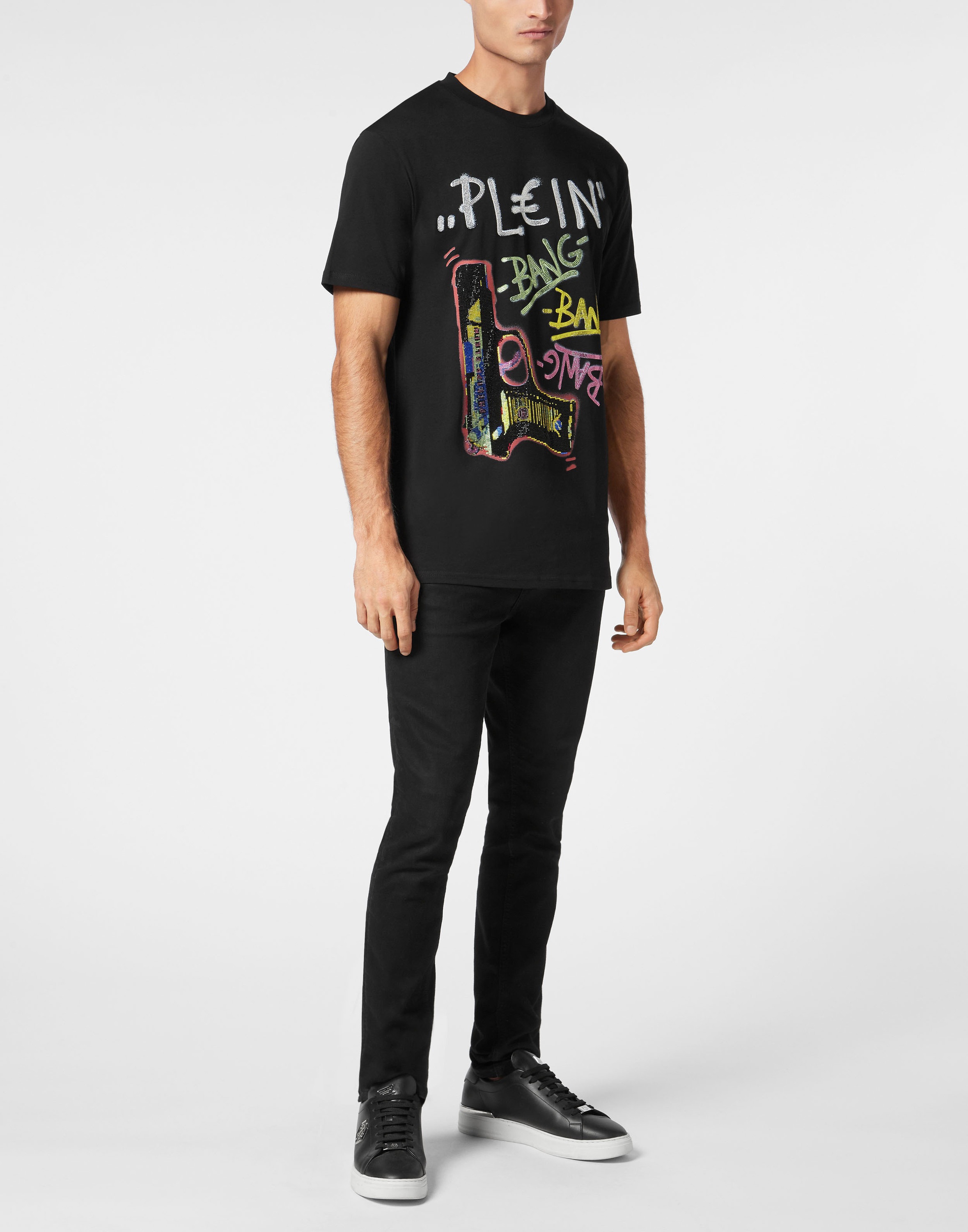 PHILIPP PLEIN T-Shirt »T-Shirt Rundhalsausschnitt Ss«
