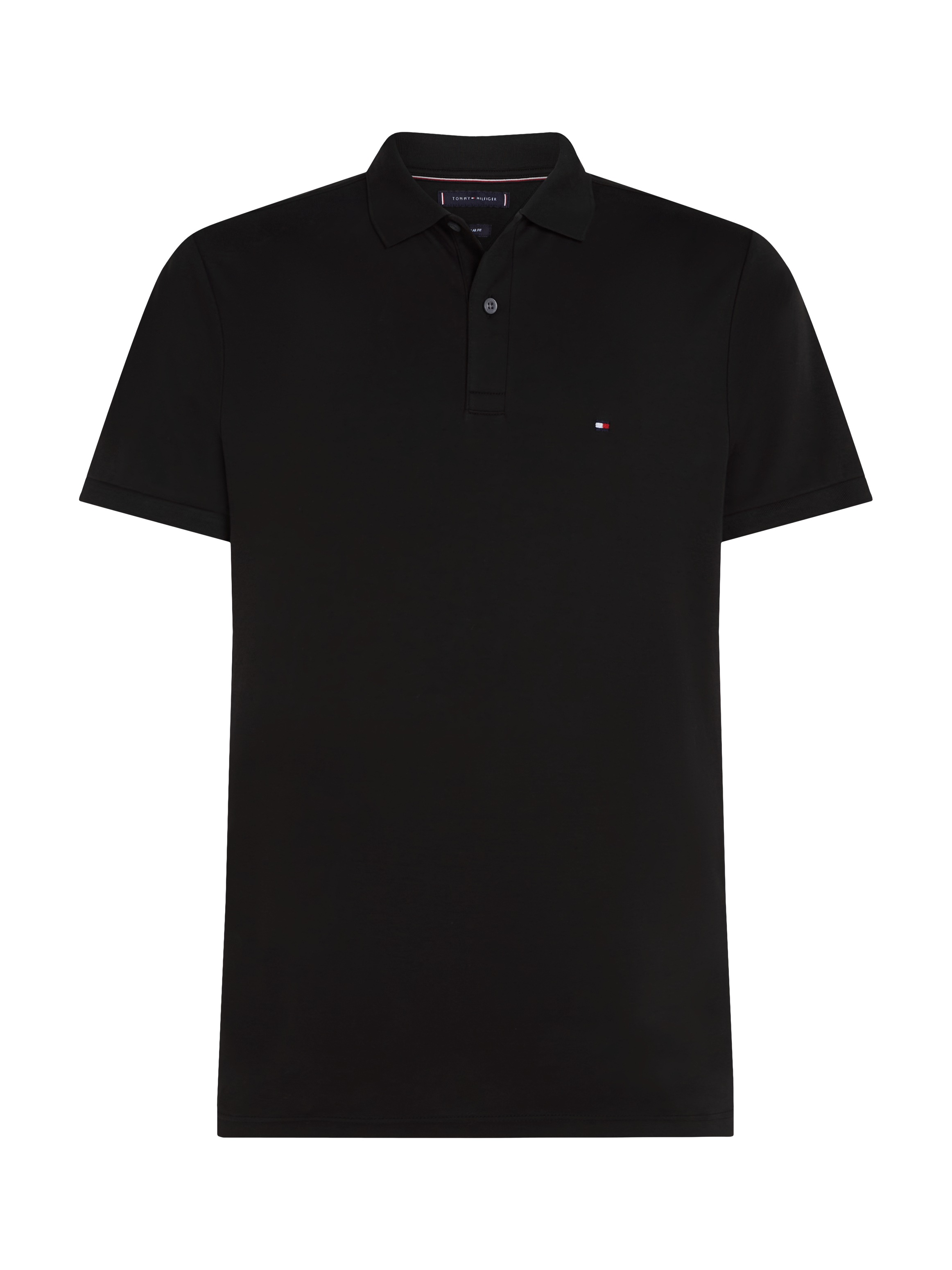 Tommy Hilfiger Polo à Manches Courtes Tipped Slim Fit Black M Homme 4