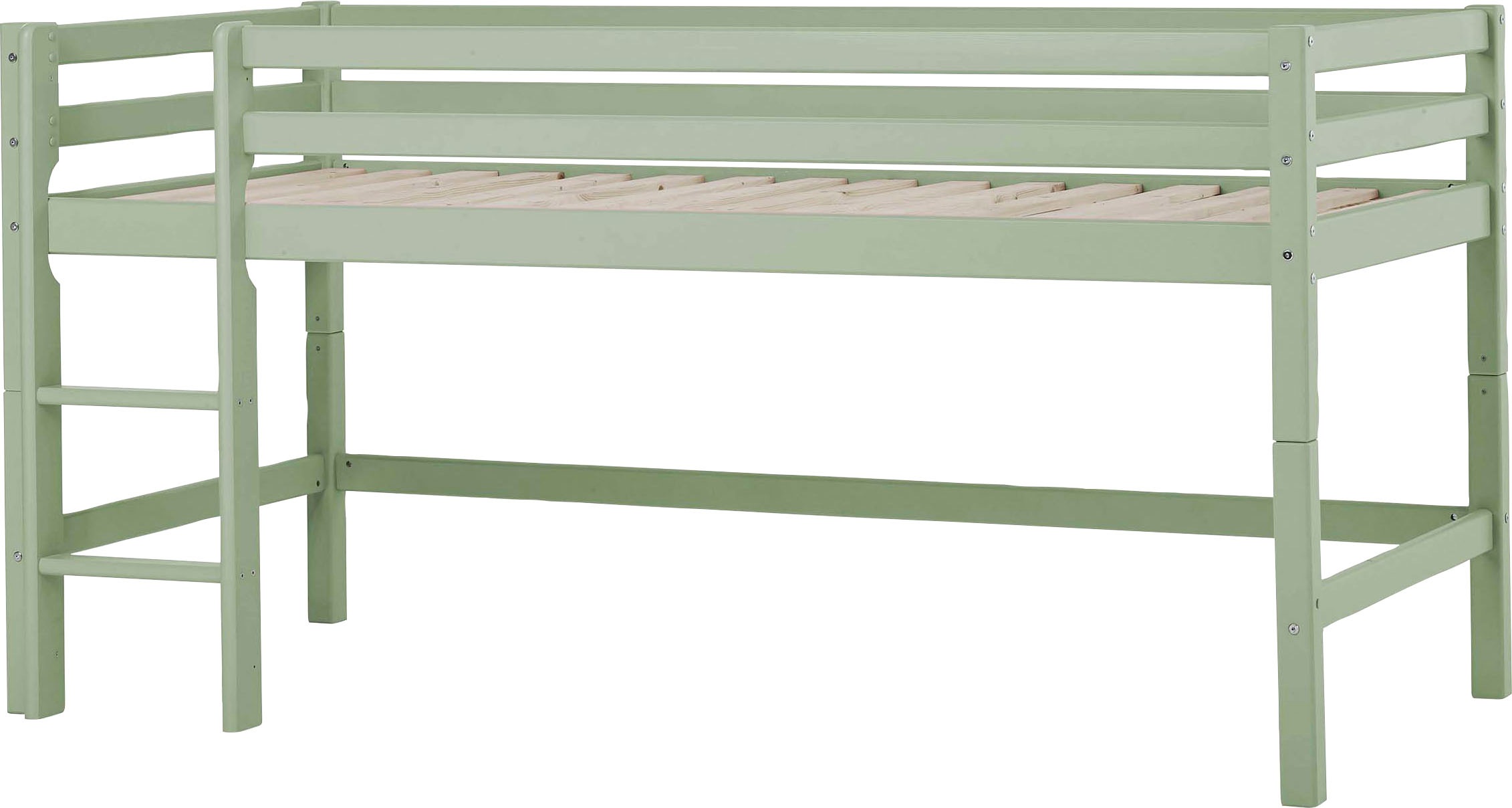 Hoppekids Hochbett "ECO Dream MY COLOR", 90x200, umbaubar in Einzelbett günstig online kaufen