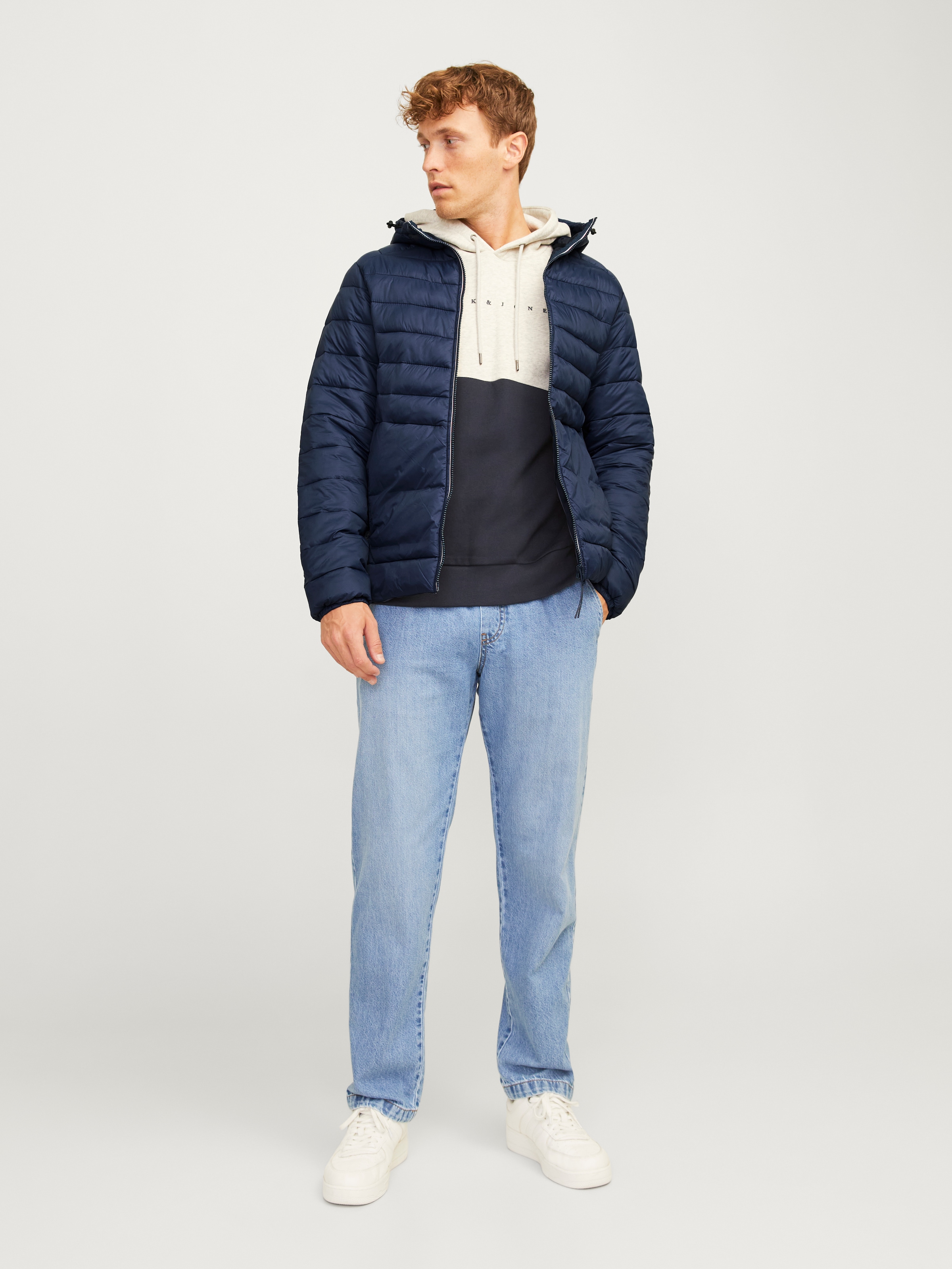 Jack & Jones Steppjacke »JJESPRINT PUFFER HOOD NOOS« mit Kapuze