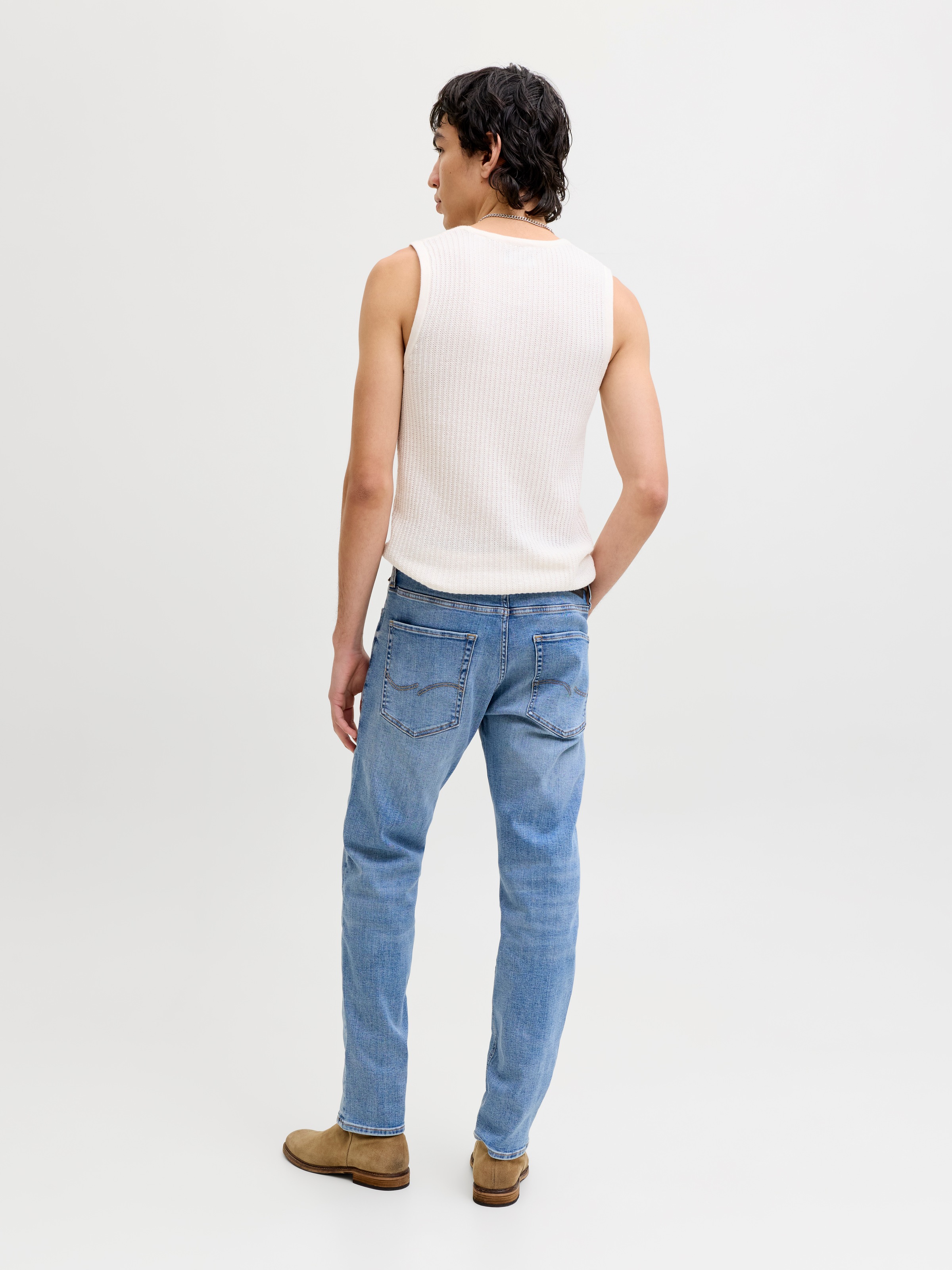 Jack & Jones Tapered-fit-Jeans »JJIMIKE JJORIGINAL ST 171 NOOS« Baumwollmischung, comfort fit