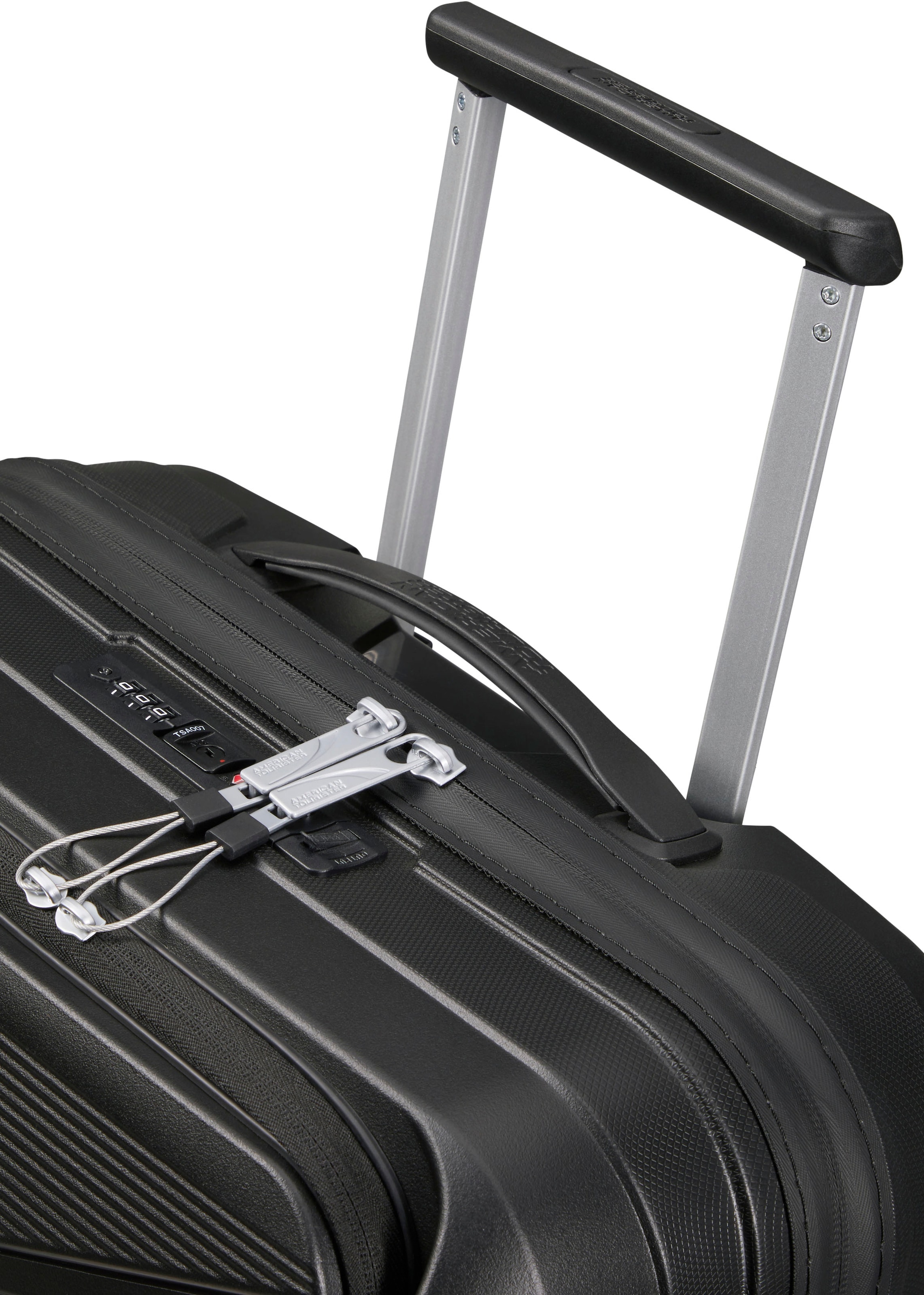 American Tourister® Hartschalen-Trolley »AIRCONIC, in verschieden Farben und Größen«, 4 Rollen, Koffer Reisegepäck Koffer Reisekoffer TSA-Zahlenschloss