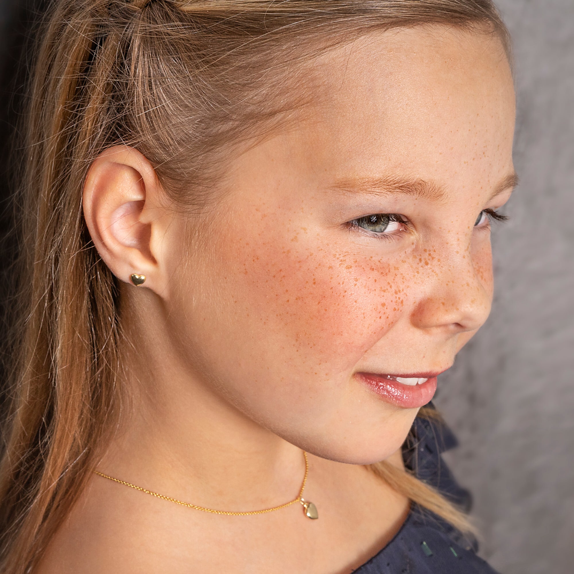 | Damen Herz BAUR Gold Ohrstecker 333 Gelbgold«, ONE kaufen Ohrringe für Ohrstecker aus ELEMENT Paar Schmuck »Herz