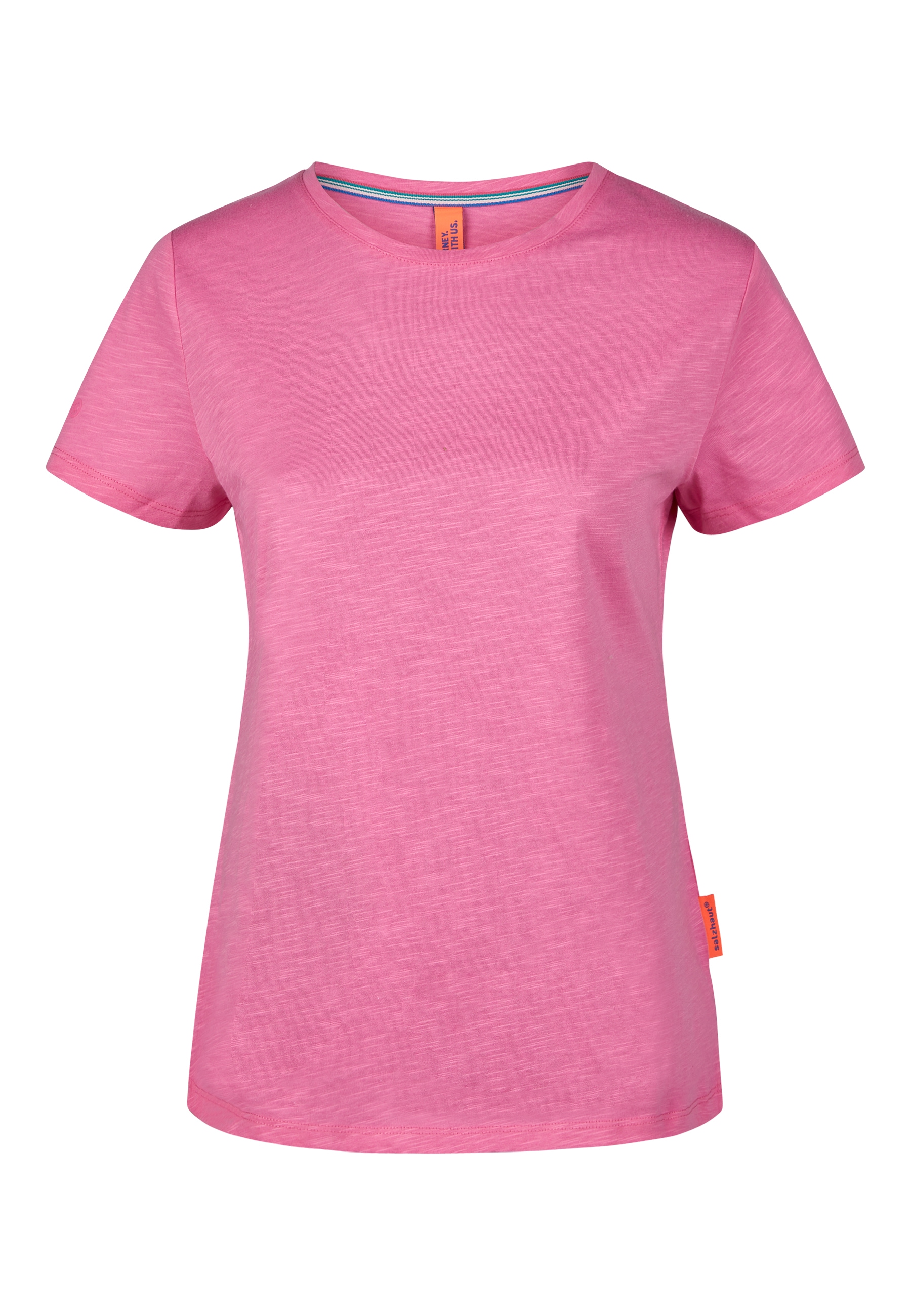 T-Shirt SALZHAUT "Shirt TELGEN", Damen, Gr. S, rosa (blossom), Obermaterial: 100% Baumwolle CO., Shirts T-Shirt