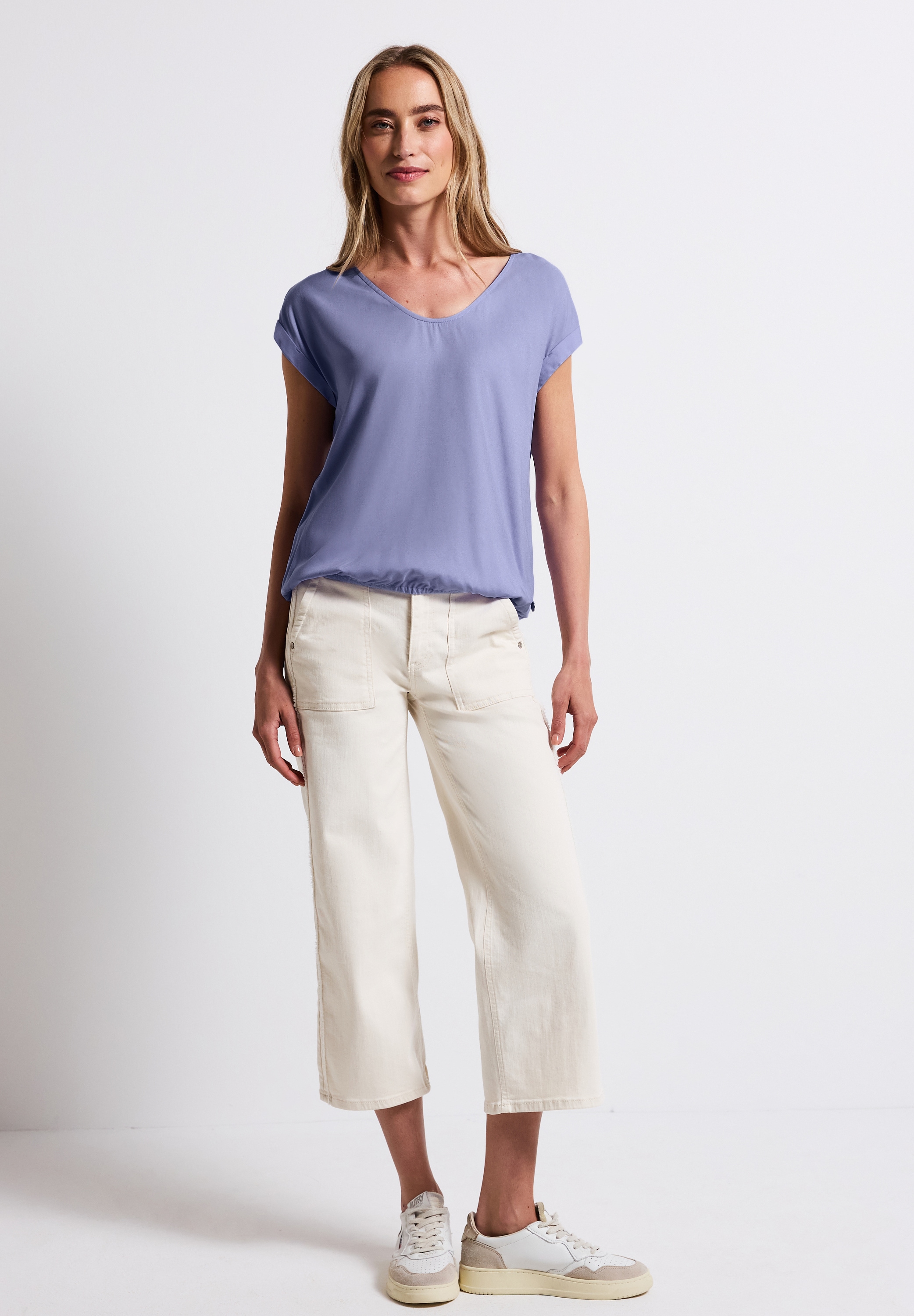 STREET ONE Hemdbluse, aus softer Viskose