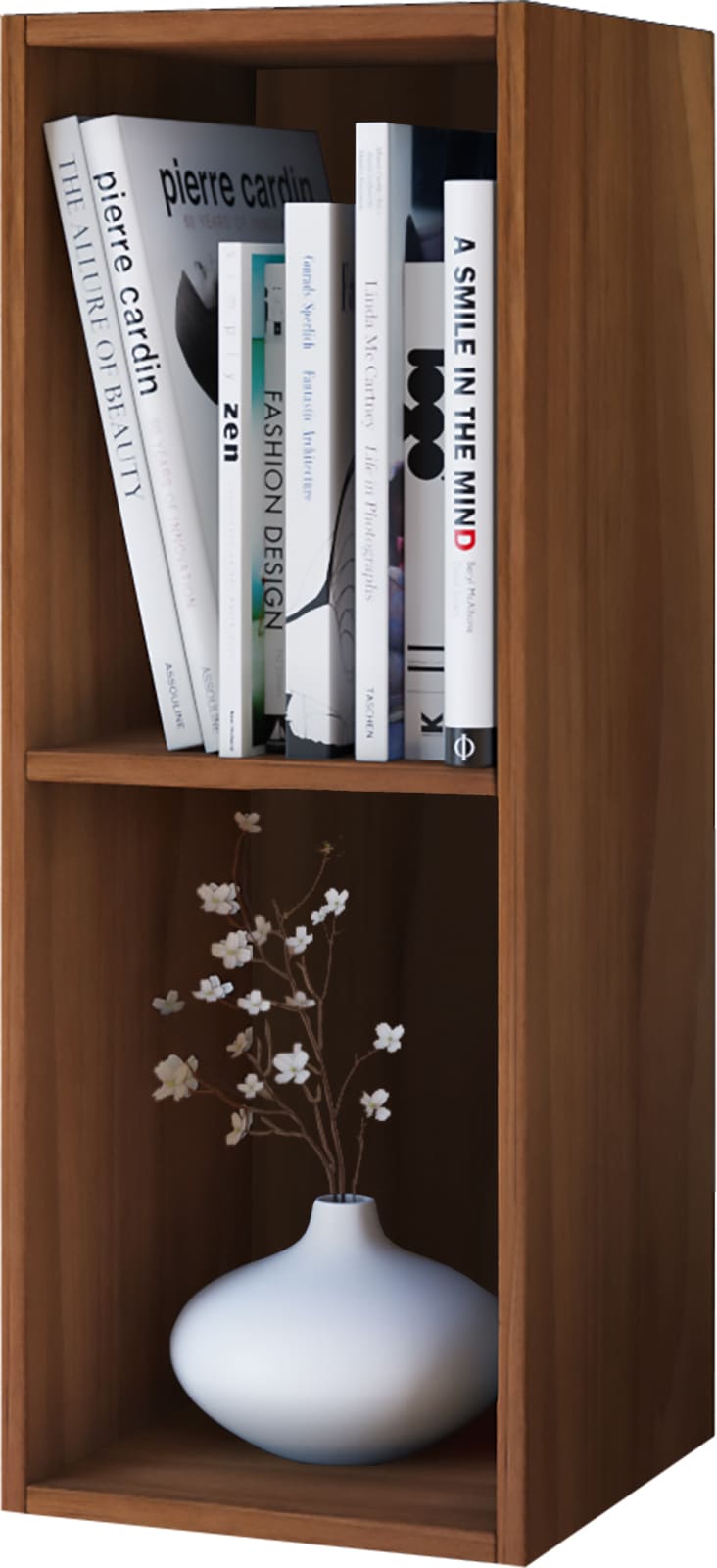 VCM Standregal "Holz Stand Regal Aufbewahrung Deko Bücher Mendas 2" 1 Stk. tlg.