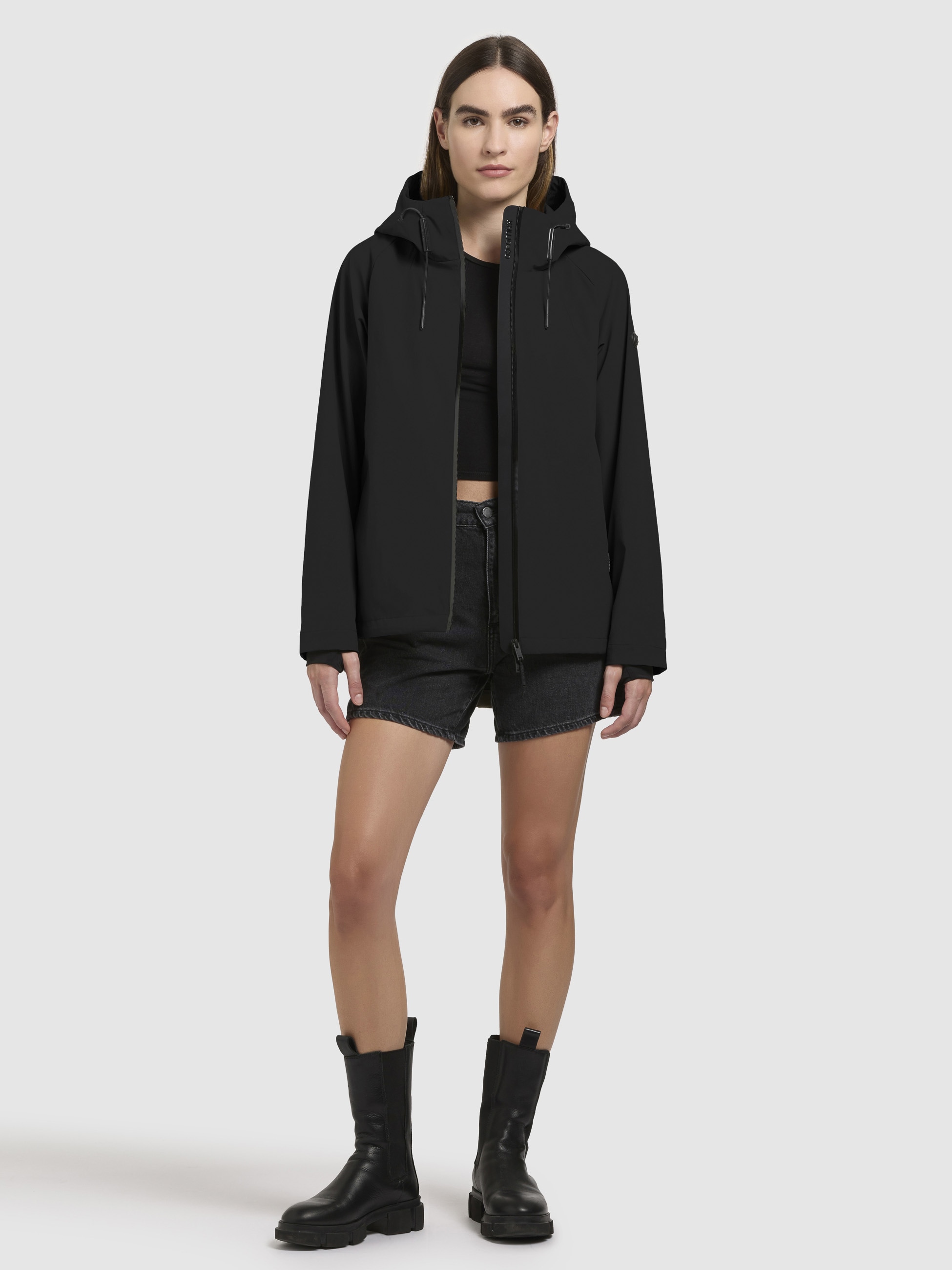 khujo Anorak »WOOM«, mit Kapuze