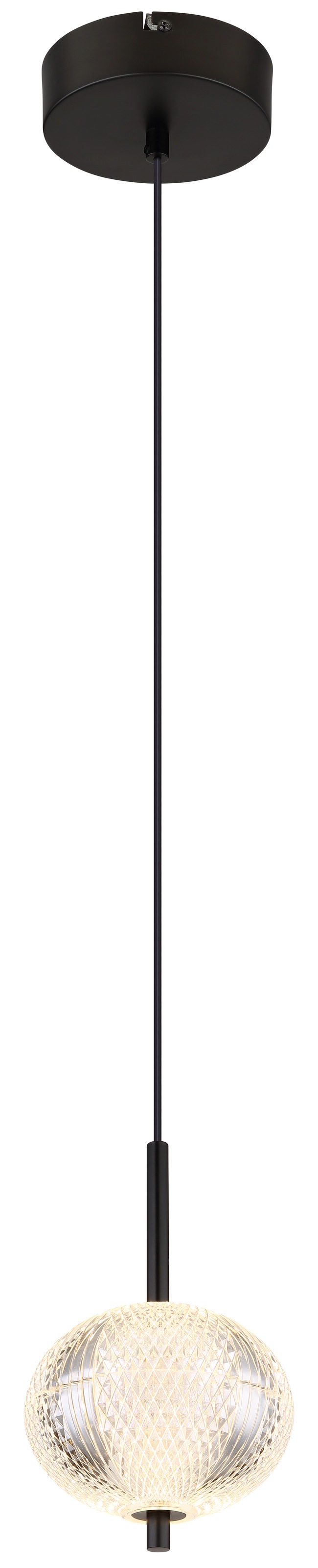 GLOBO LIGHTING LED Pendelleuchte »AIDA«, Leuchtmittel LED-Modul | LED fest integriert, Hängelampe/Hängeleuchte/Wohnzimmer/Esstisch/elegant