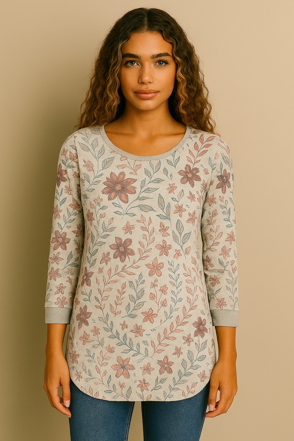 Ragwear Langarmshirt »SHIMONA FLOWERS O«