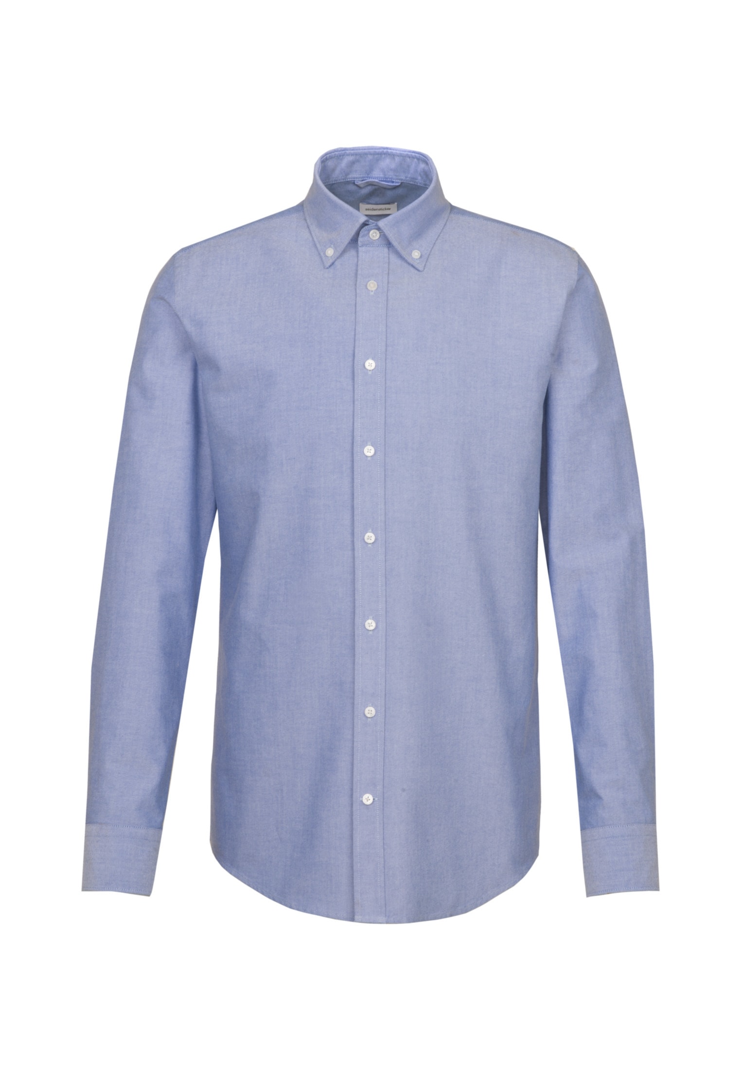 seidensticker Businesshemd »X-Slim«, X-Slim Langarm Button-Down-Kragen Uni