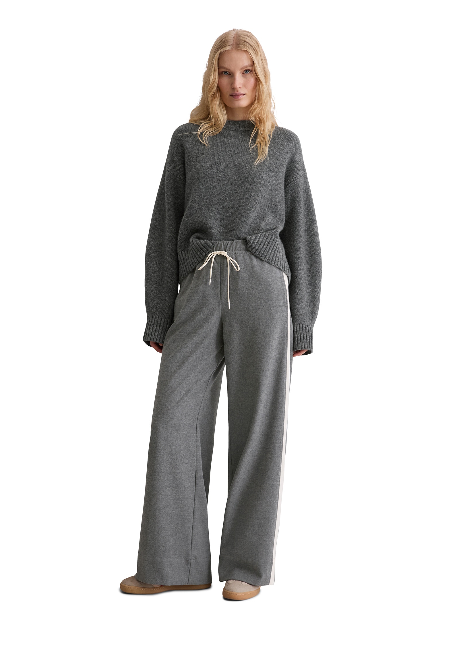 Marc O'Polo Chinohose »aus weichem Polyester-Viskose-Twill«