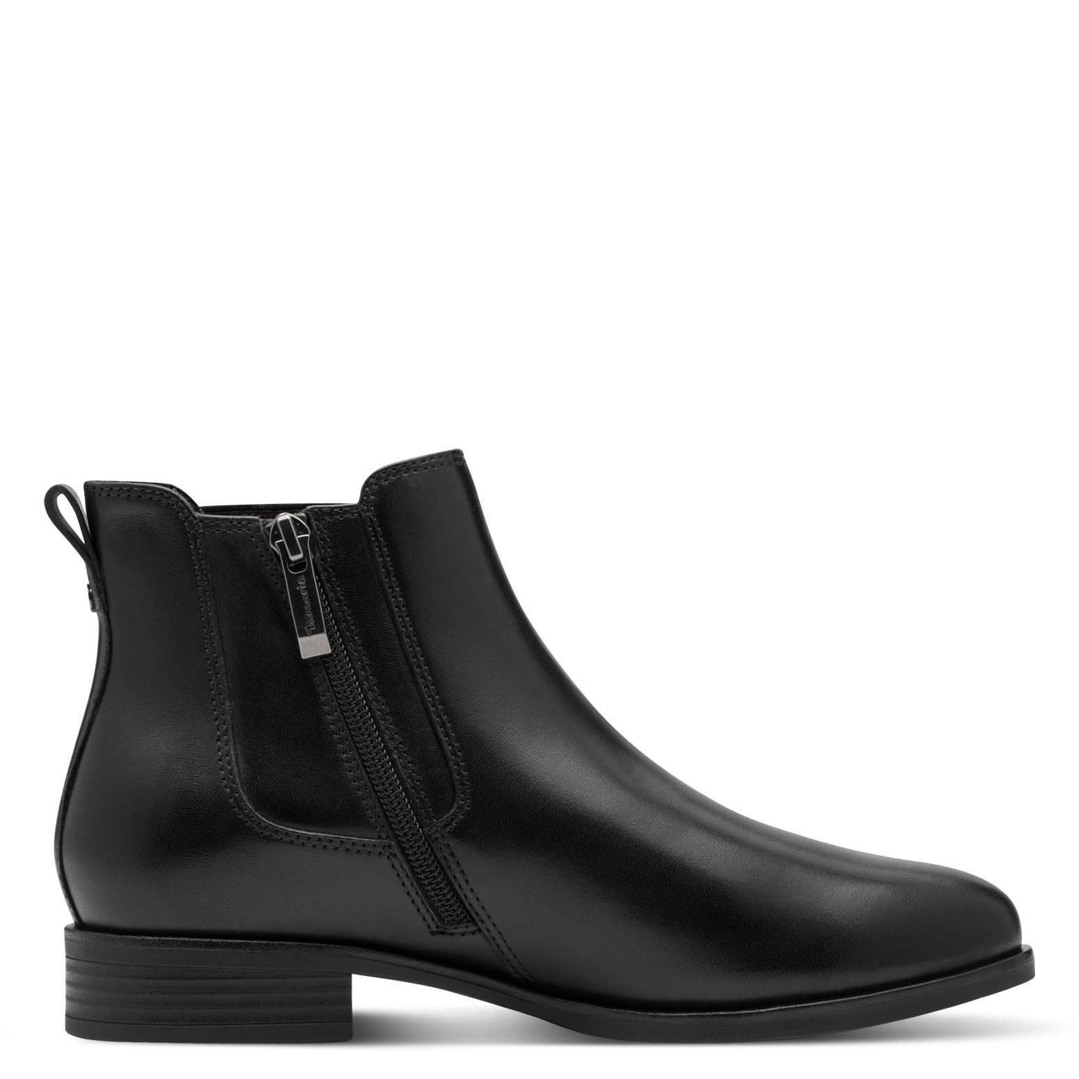 Tamaris Chelseaboots, Blockabsatz, Basic, Stiefelette mit Antik Finish