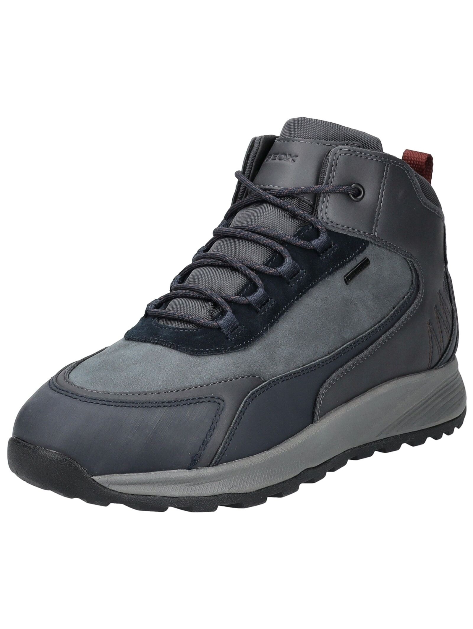 Geox Schnürstiefelette "Geox Stiefelette Lederimitat/Textil" günstig online kaufen